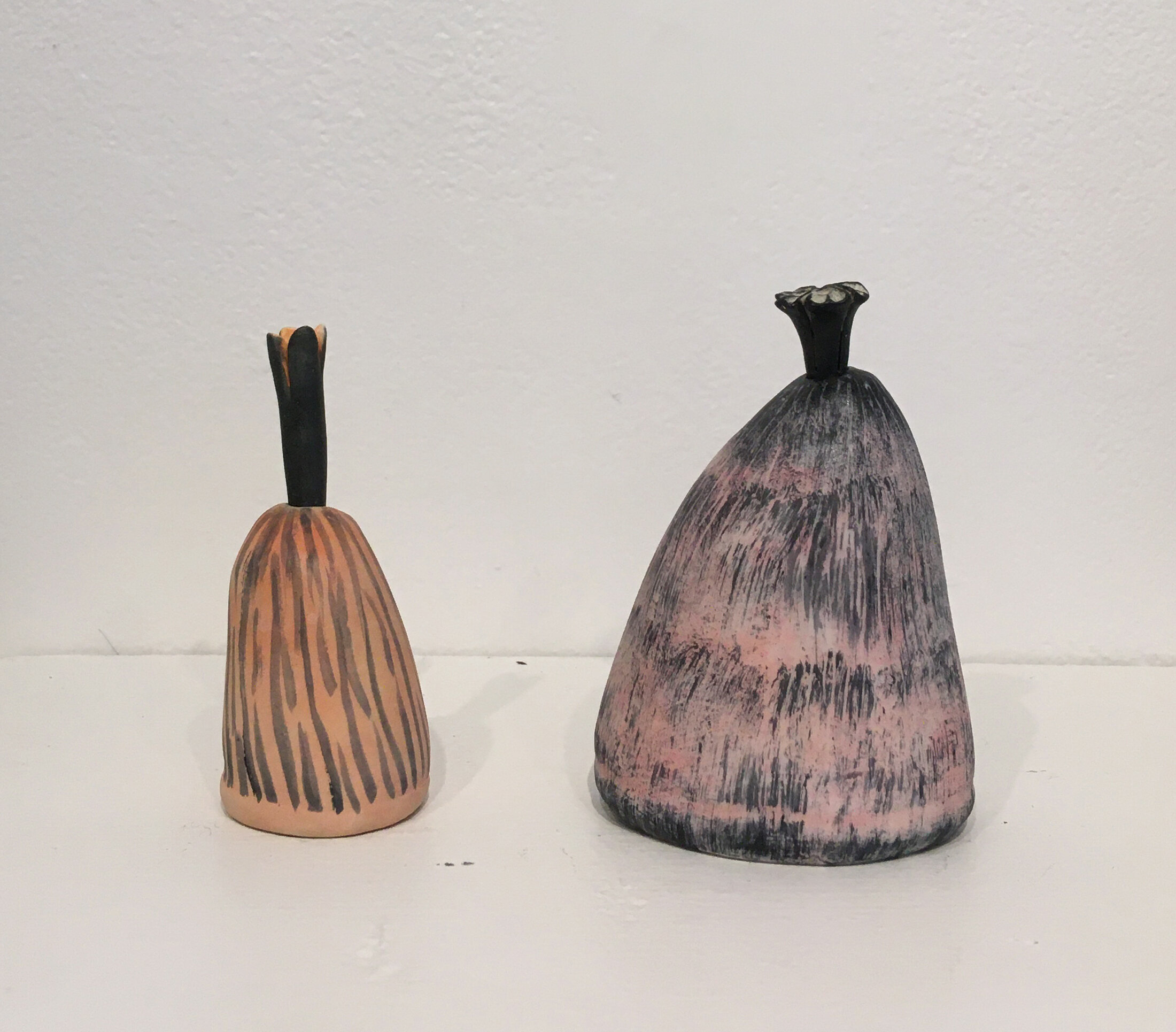 Anita Rocamora   Black on Pink Perfume Bottle  (right)