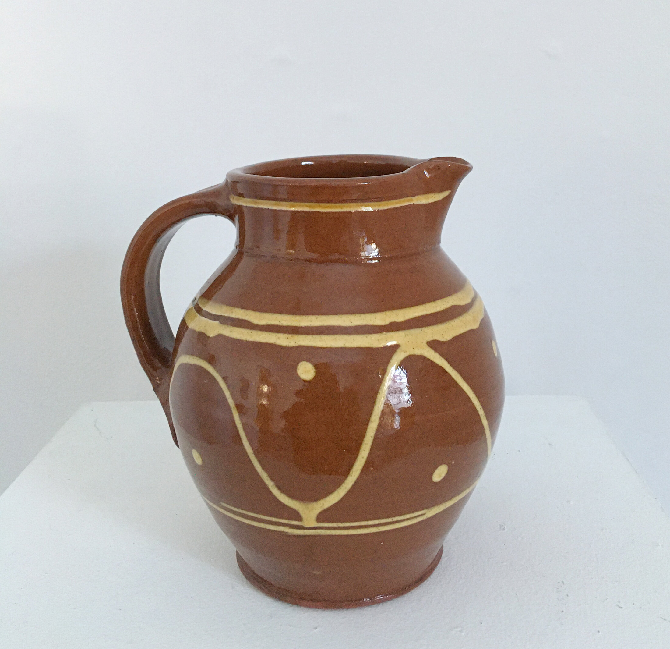 John Elder Earthenware Pitcher