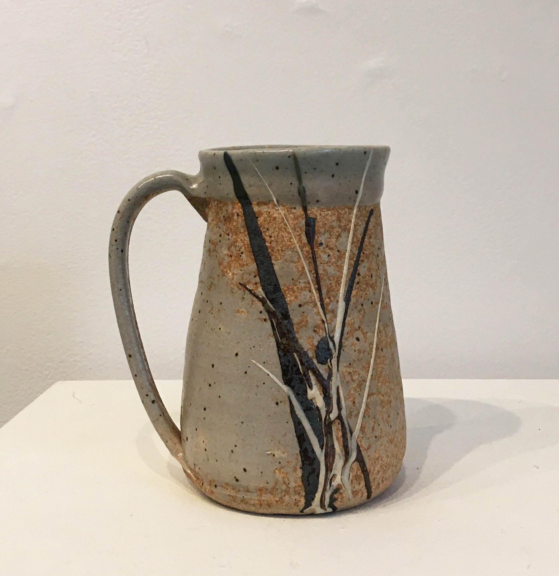 Ken Wilkinson Tall Mugs -Brush Stroke 