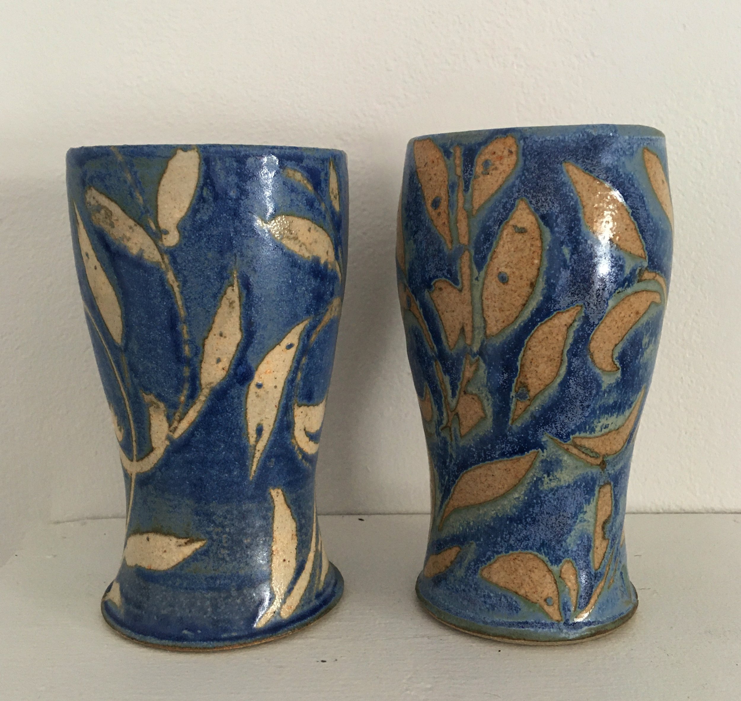 John Elder Tumbler Blue Leaf 