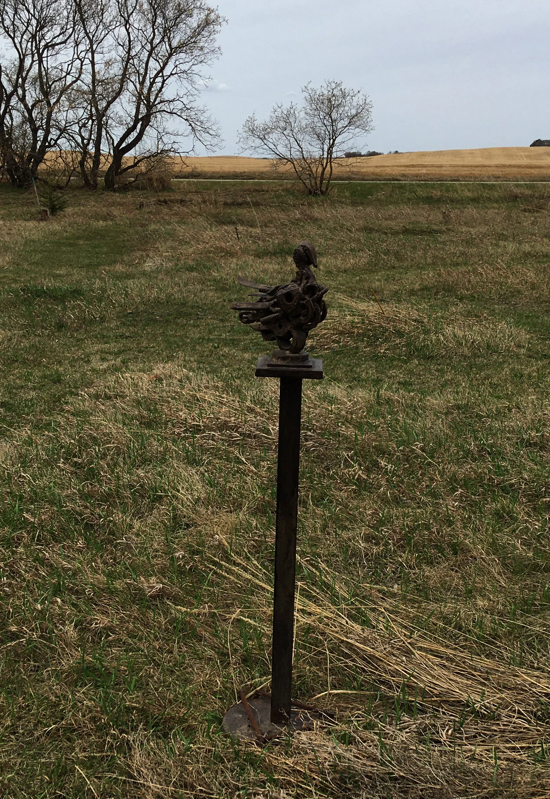 James Korpan    " Coot on a Stick"