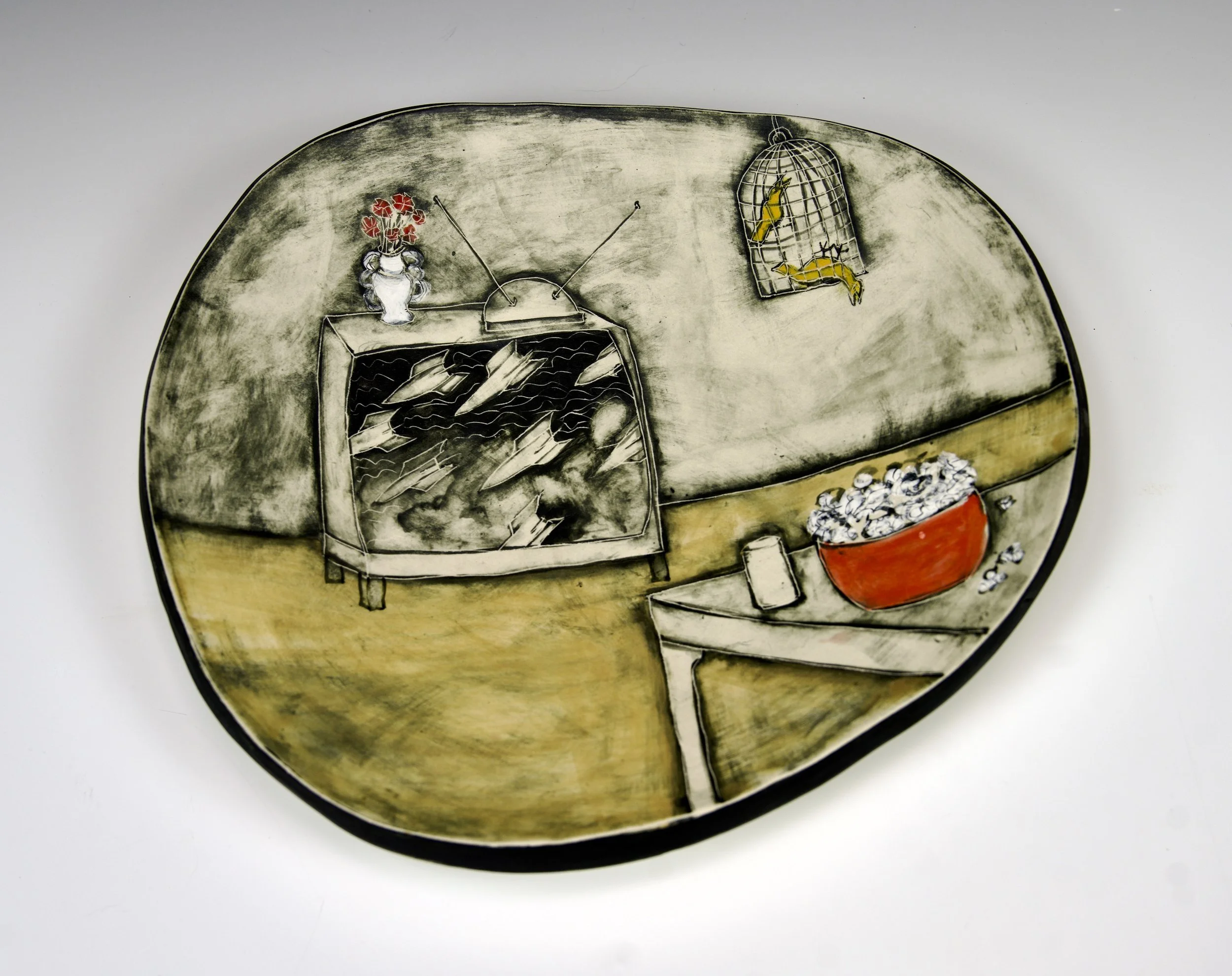 Anita Rocamora  "Nothing But Static  on TV"