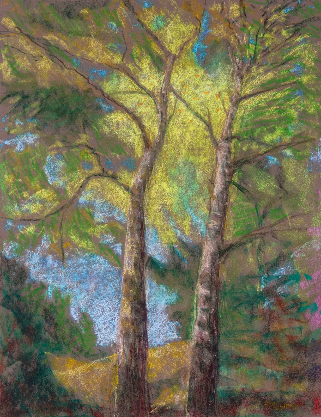 Rod Wood           Poplars Two