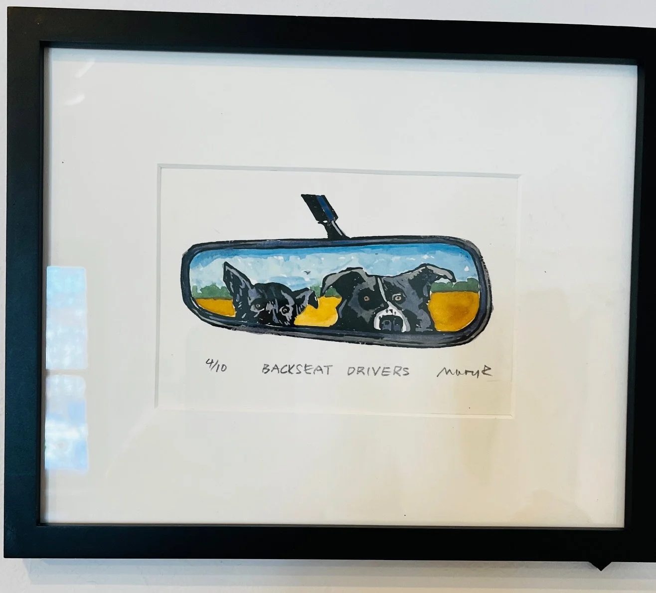 Mary Romanuck   "Back Seat Drivers" 