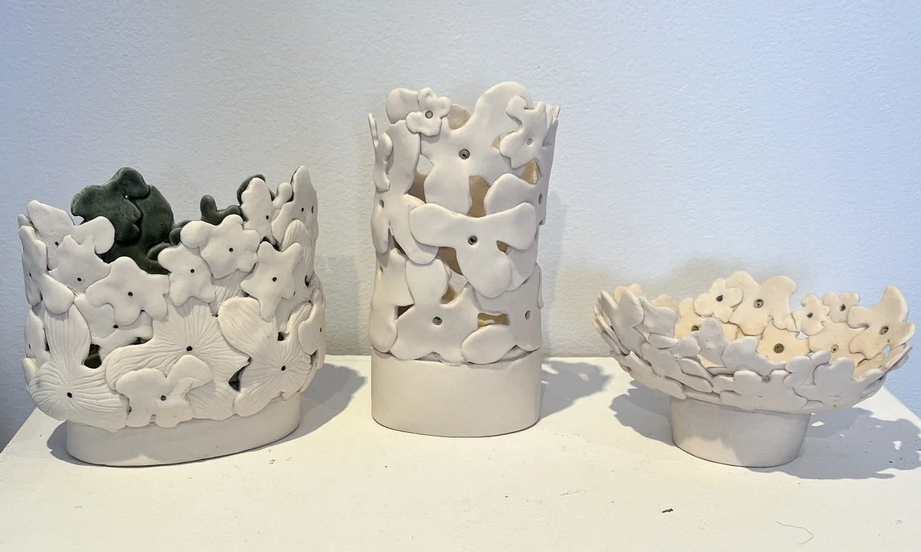 Anita Rocamora      3 Votive Vases