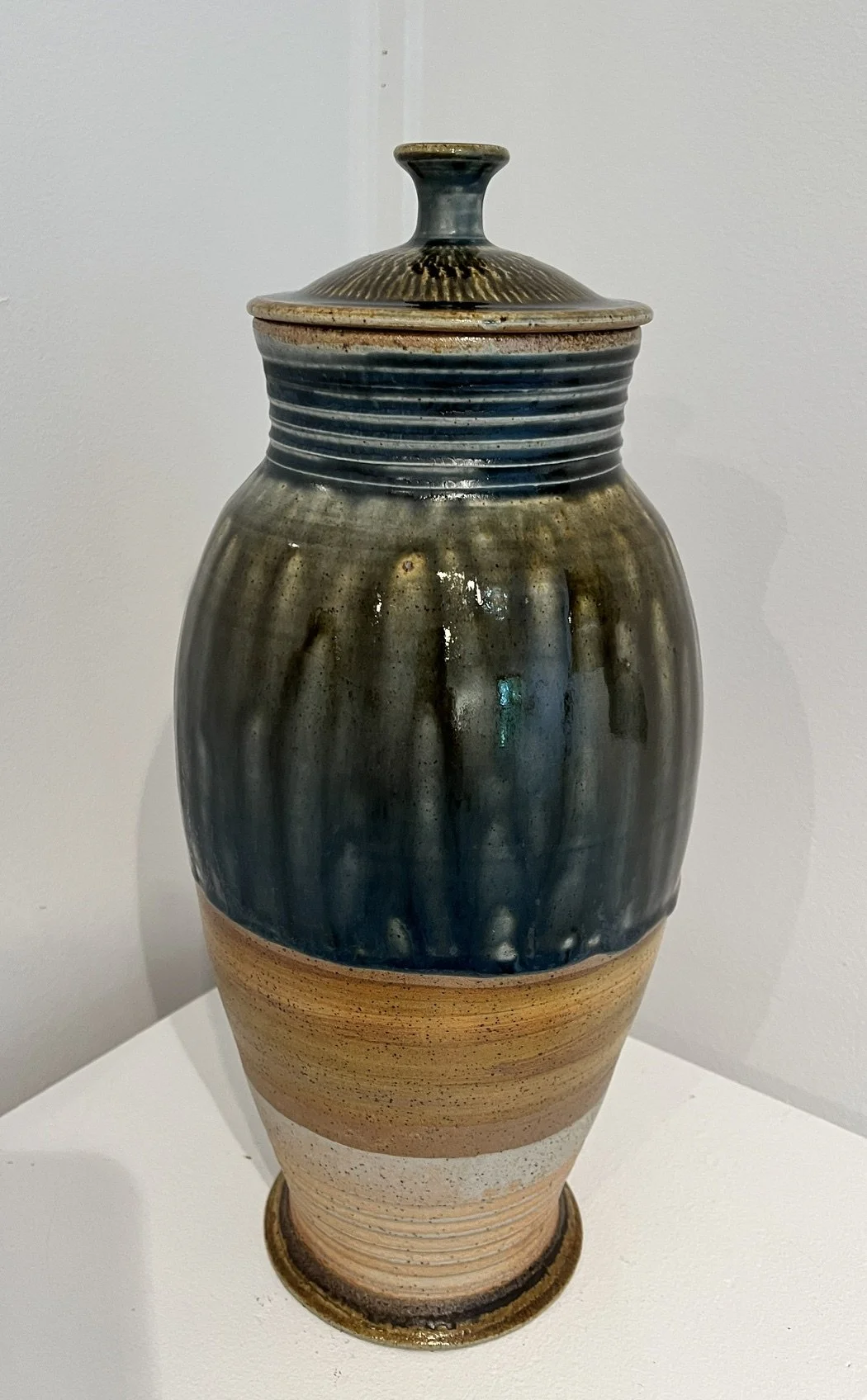 Zach Dietrich       Tall Lidded Jar