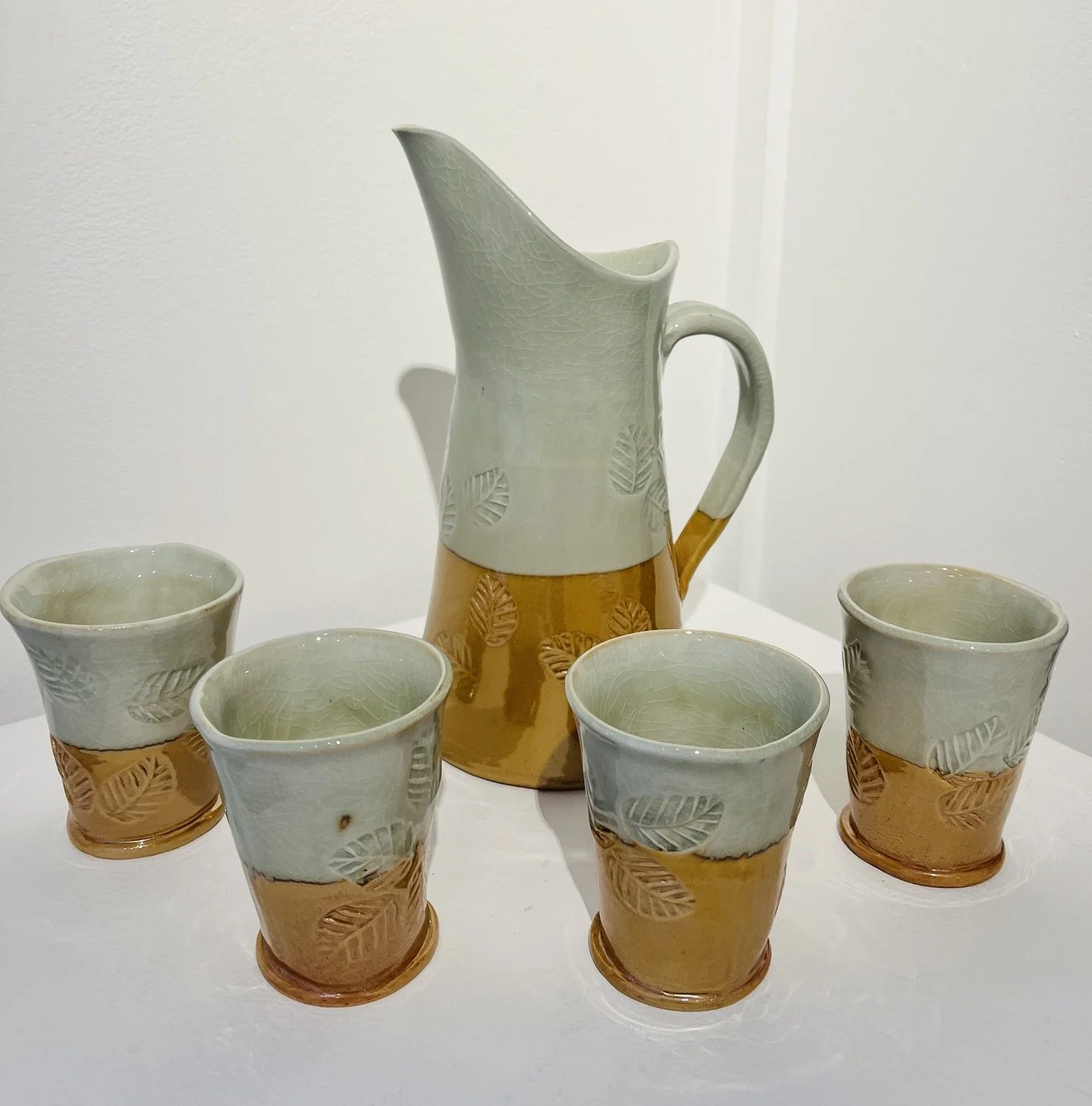Wendy Parsons        Pitcher & Glass Set