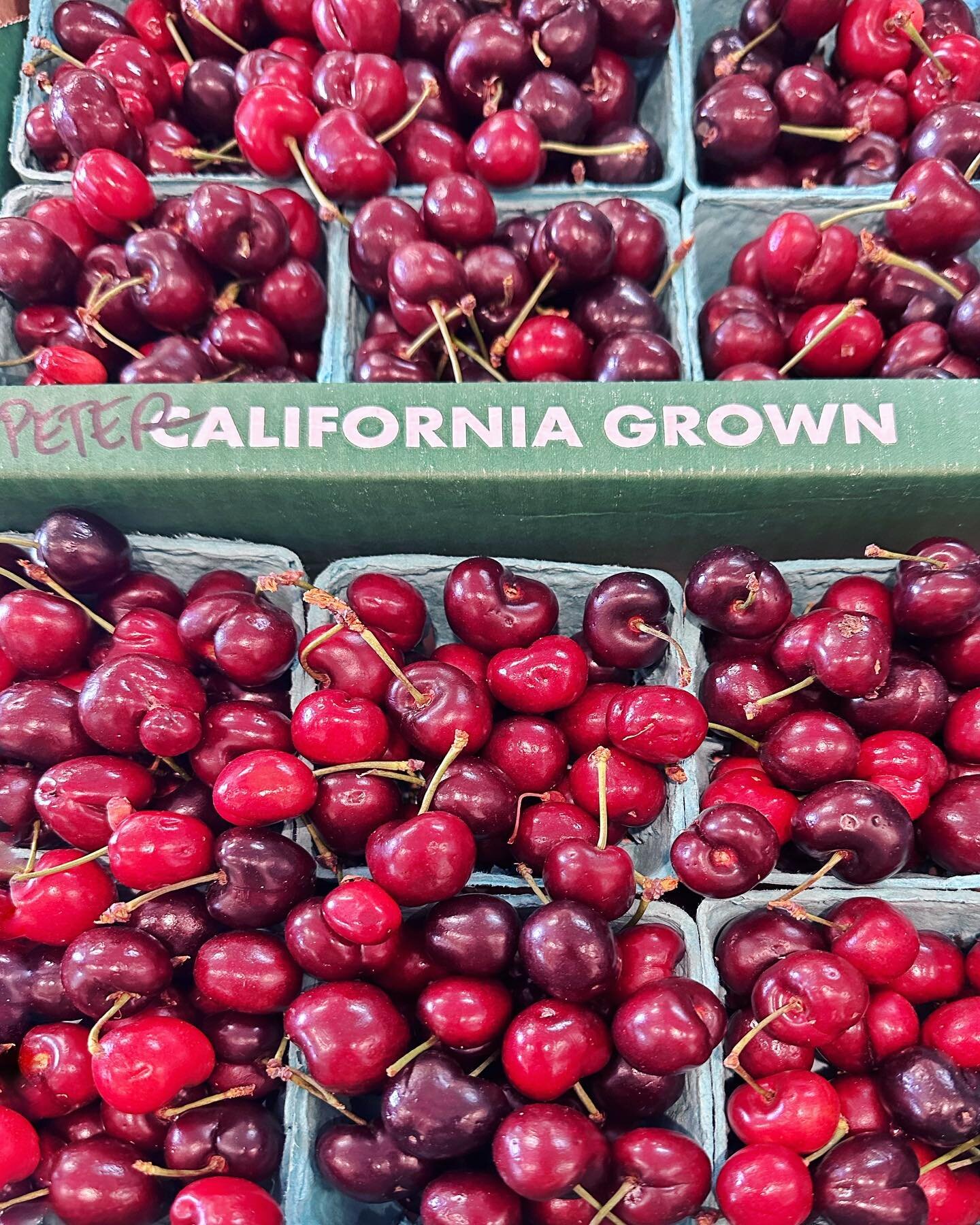 In California it&rsquo;s not just about cherries, it&rsquo;s about what kind of cherries? We have three varieties today, in celebration of the 🍒 season in earnest for the next few weeks we will have at least three varieties in store. 

Tasting notes