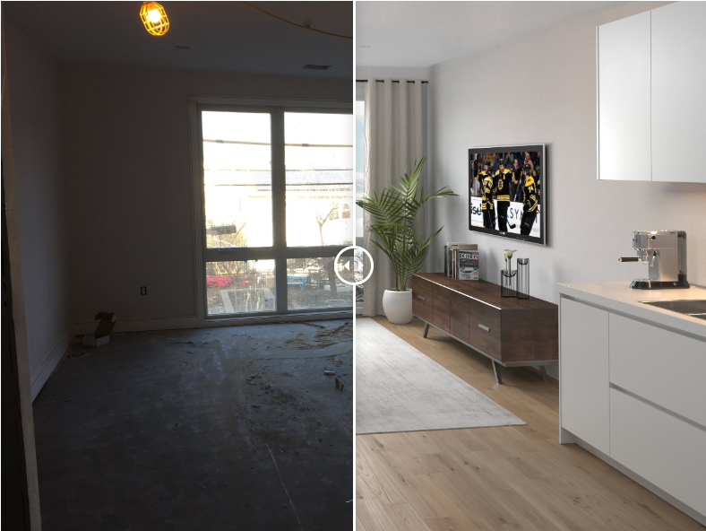 Construction Completion + Virtual Staging