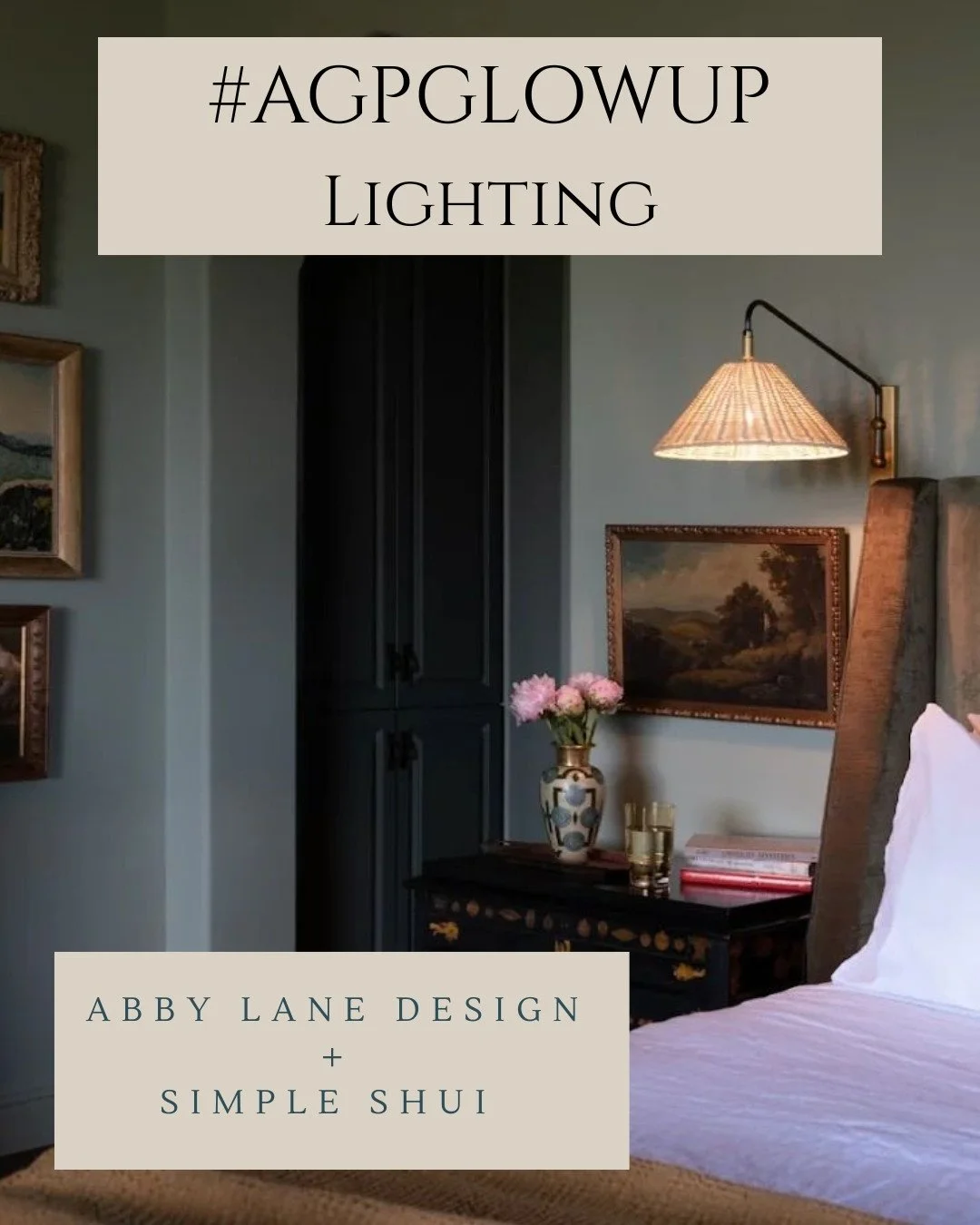 Next up is lighting. Amanda needed sconces for above her nightstands and a reading lamp for her sofa... which did she chose?⁠
⁠
Vote below and enter our giveaway...⁠
⁠
Follow along here to see all 5 posts you&rsquo;ll earn entries each time you parti