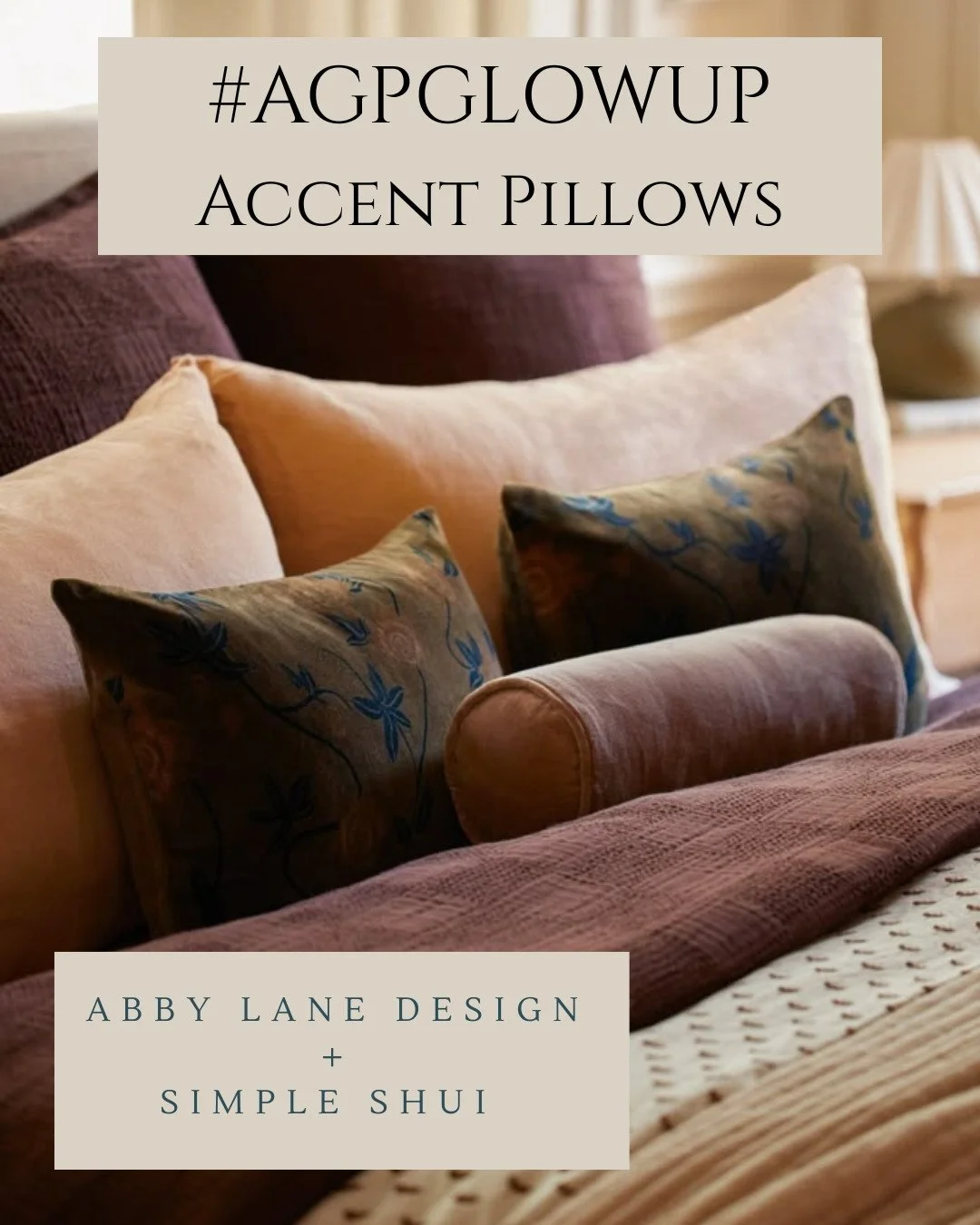 Throw pillows are kind of jewelry for the bedroom. Which of these combos do you think added the right touch to Amanda's room.⁠
⁠
Vote below by liking and commenting on your favorite.⁠
⁠
Follow along here to see all 5 posts you&rsquo;ll earn entries e