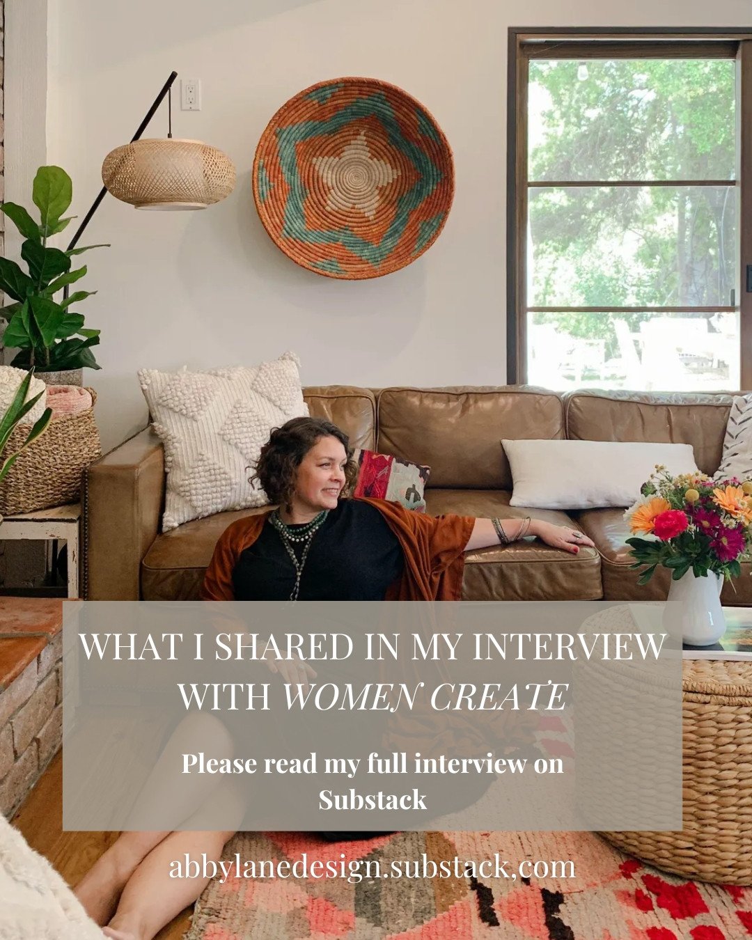 I was lucky enough to be interviewed by @wherewomencreate recently. We packed a lot into a short piece&mdash;design, travel, Shui, creativity, and all the ways our spaces quietly shape us.⁠
⁠
I shared the full interview over on Substack, but here are