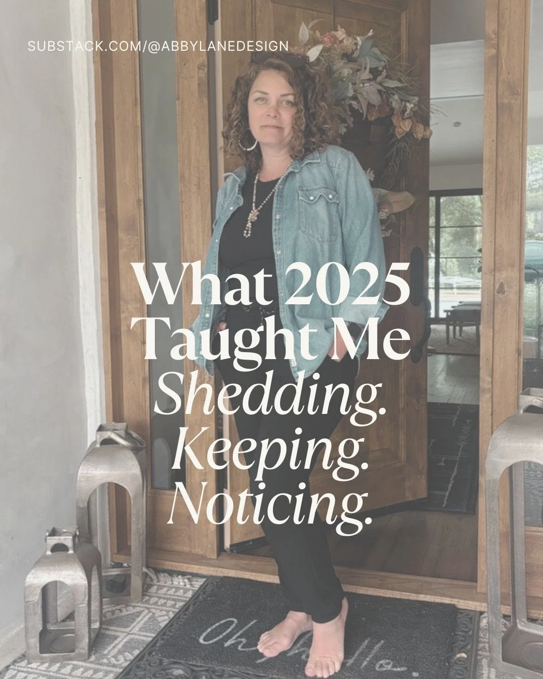 2025 was a year of integration.⁠
Of paying attention before making changes.⁠
Of learning that clarity doesn&rsquo;t arrive loudly.⁠
⁠
If 2025 asked you to slow down, shed, or listen more closely &mdash; you&rsquo;re not behind. You&rsquo;re right on 