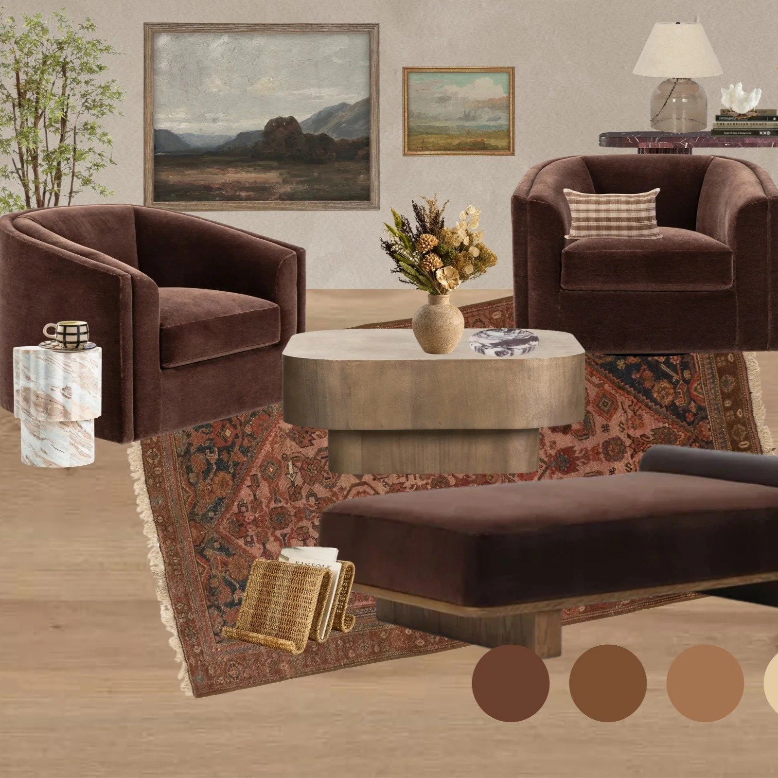 Fall, but make it feel like home. 🍂

As we move out of the heat of Summer (someday...) and simmer into the comfort of Fall&hellip; slower mornings, warmer layers, dinner at home, a little more nesting.

For this room, I wanted to bring that feeling 