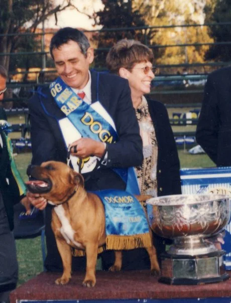 On the podium! Johannesburg 1999.