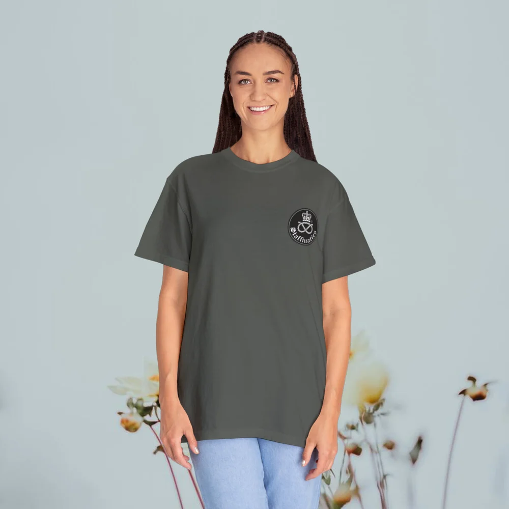 Staffinatics/Prefix Unisex T-shirt (Black or Grey) — ZERACIOUS