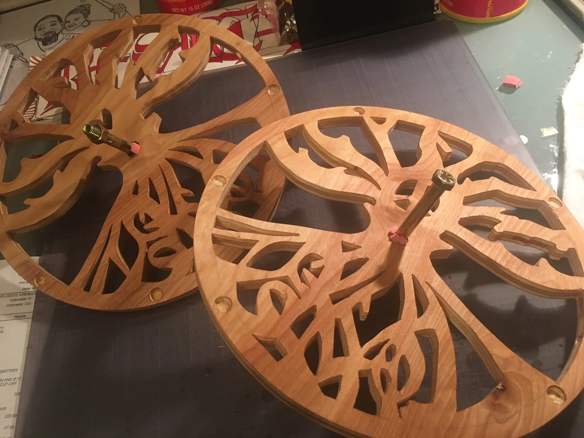 Tree wheels of bike.JPG