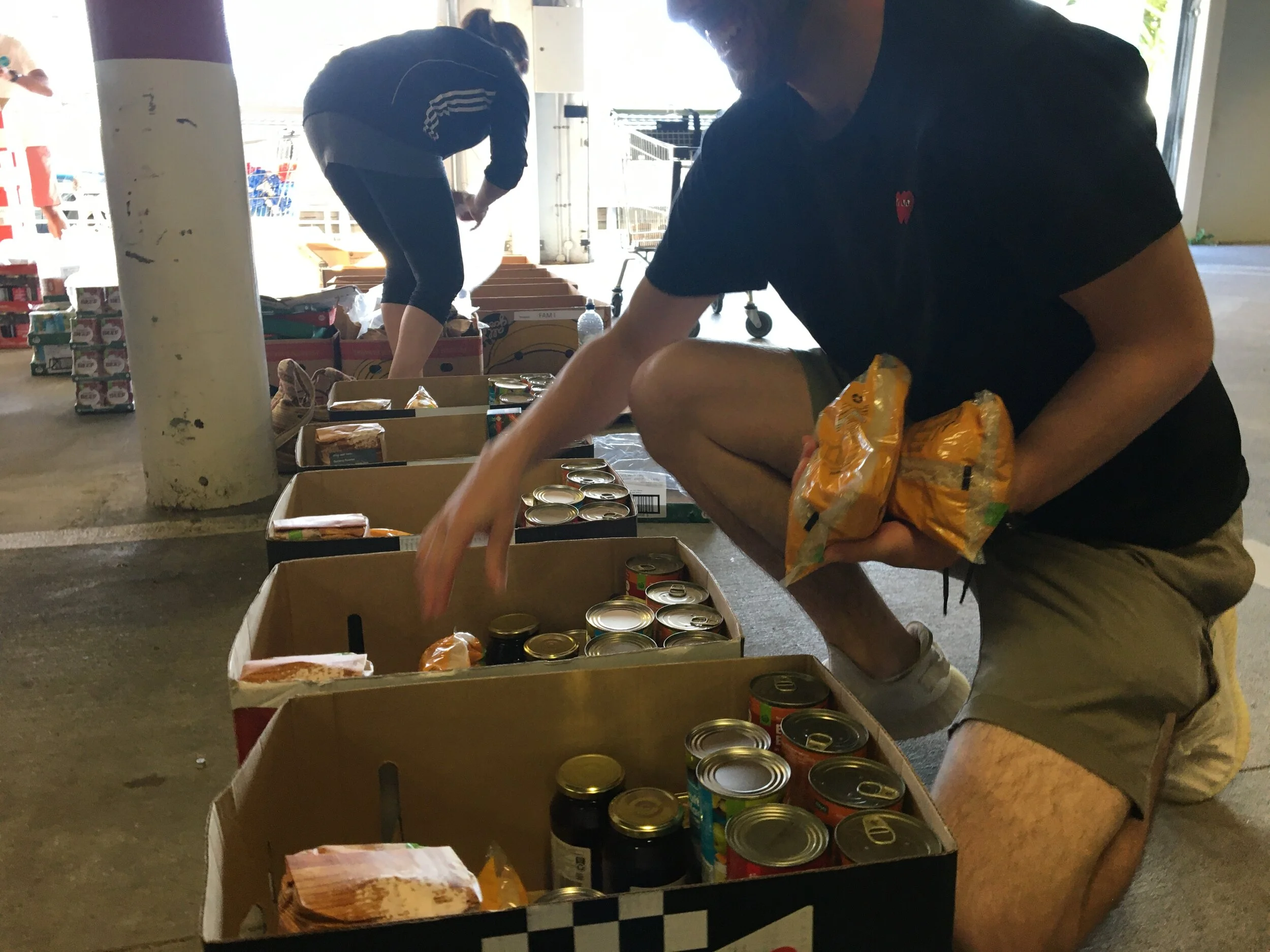 Emergency Food Parcels for Families during Xmas 2019