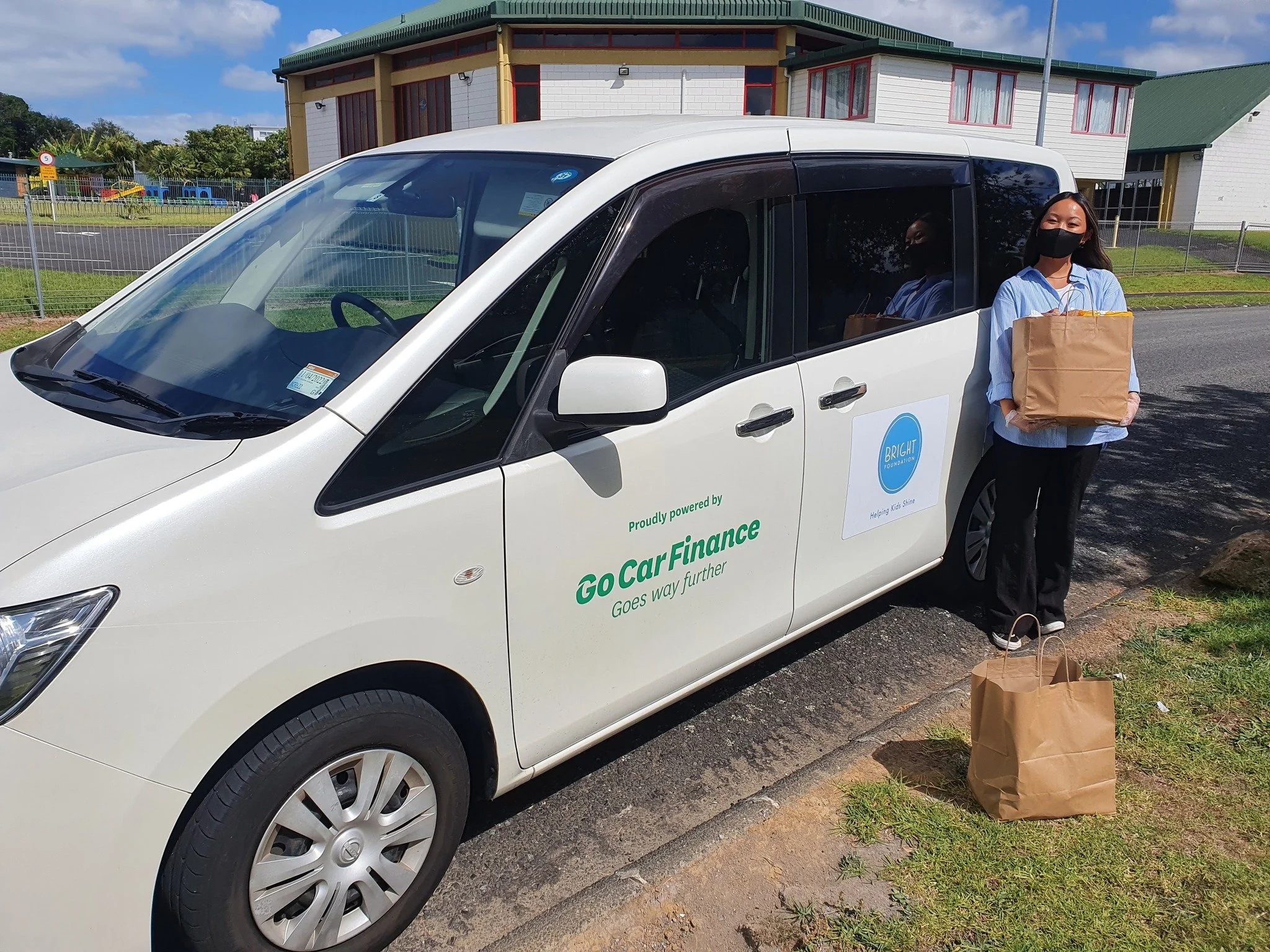 Isolation Emergency Food Parcels with the Go Car Finance Team