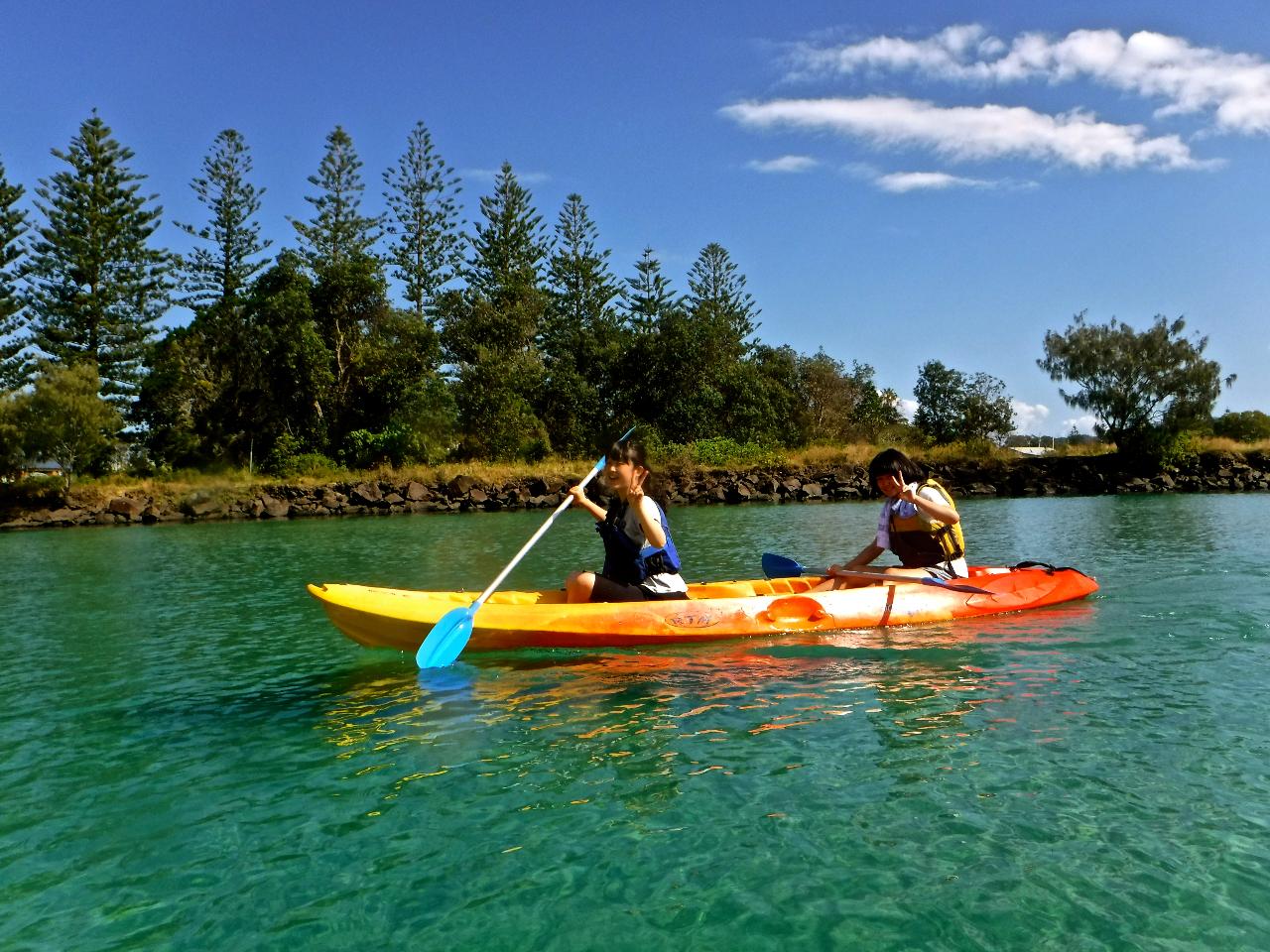 Kayak or SUP in Brunswick River  |  Brunswick Heads