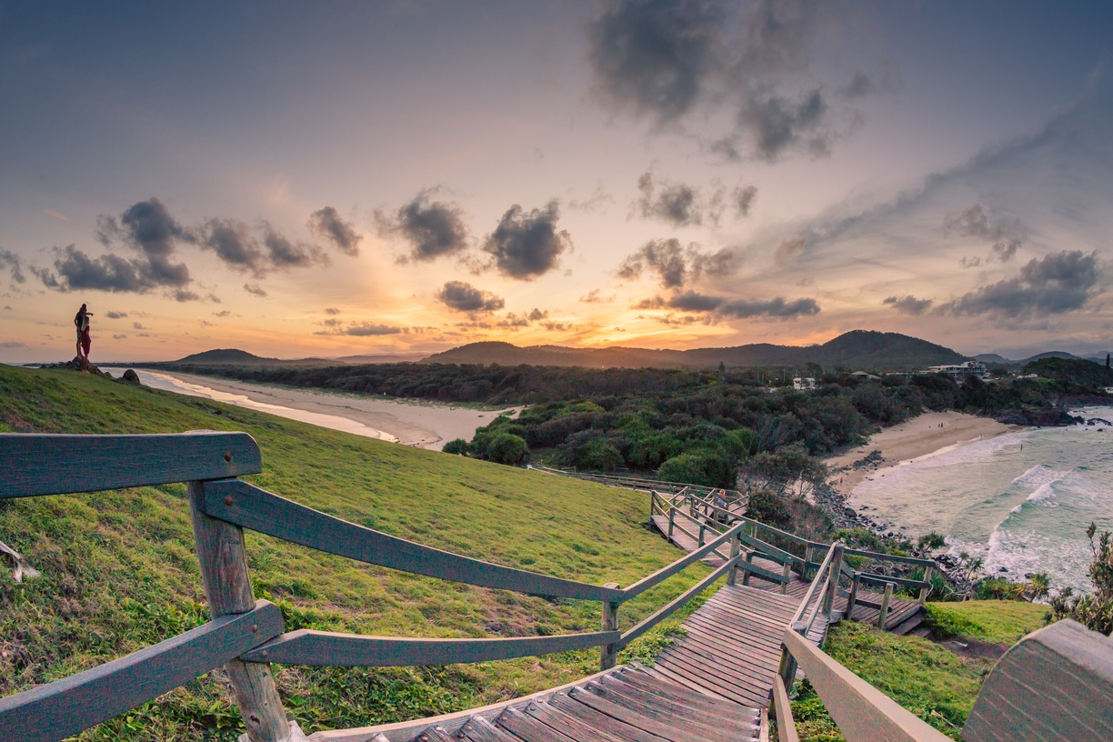 Headland walk at Cabarita