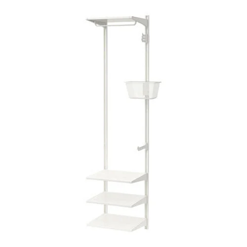 IKEA ALGOT upright/shelves/basket,   $169