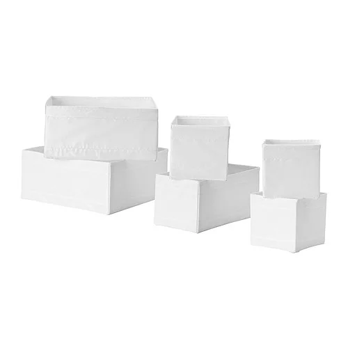 IKEA SKUBB box set of 6  , $29