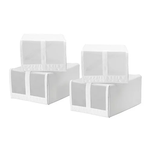 IKEA SKUBB Shoe box - 4 pack  $29