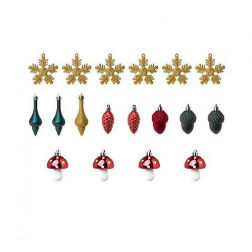 IKEA VINTER 18-piece decoration set  , $19.90