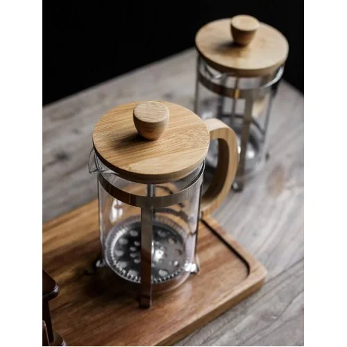    French Press Coffee Maker    Now you can taste the goodness of freshly made coffee or tea with this product. It is small enough to bring anywhere. And it is also environment friendly, if you care about Mother Nature. 