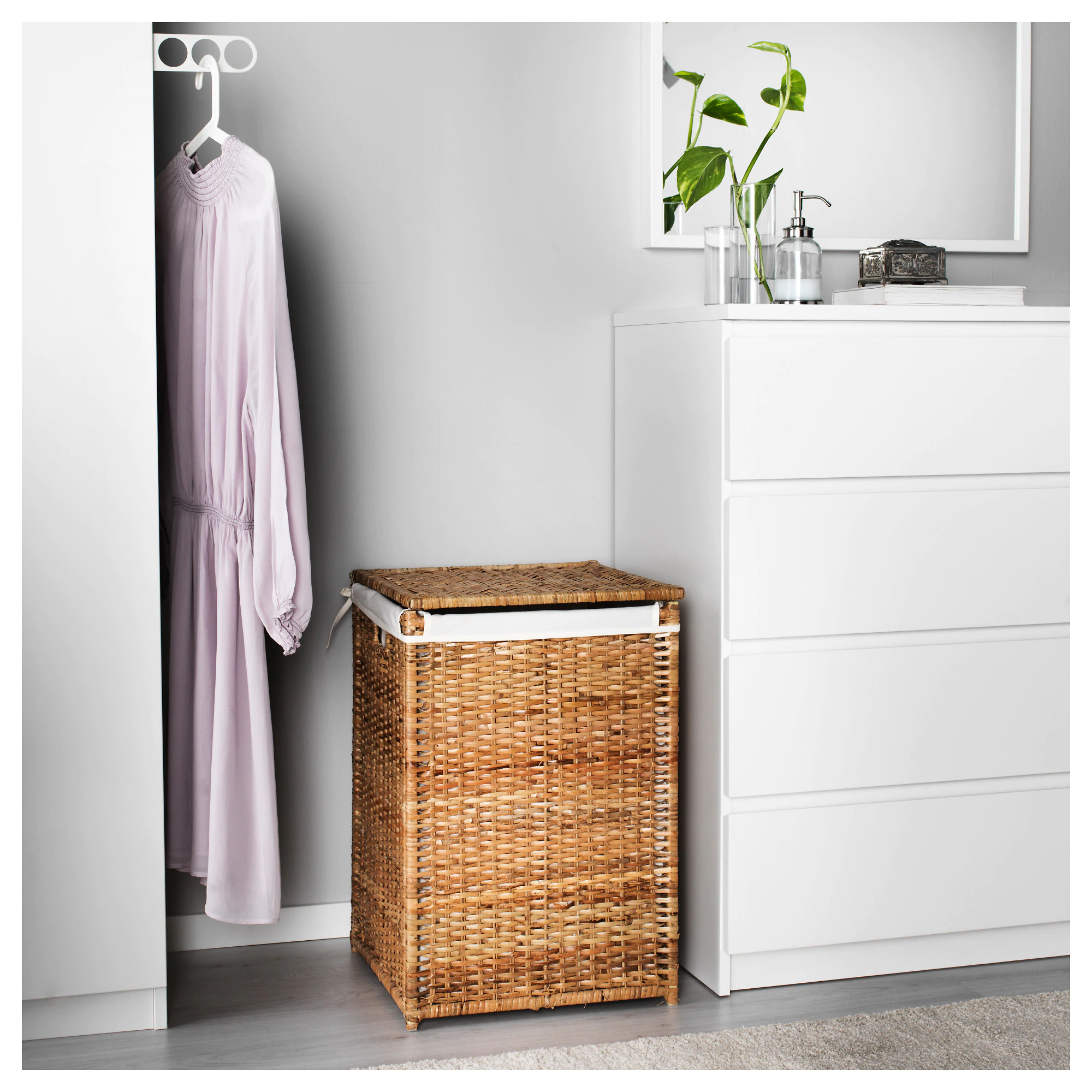 IKEA BRANAS laundry basket, $119