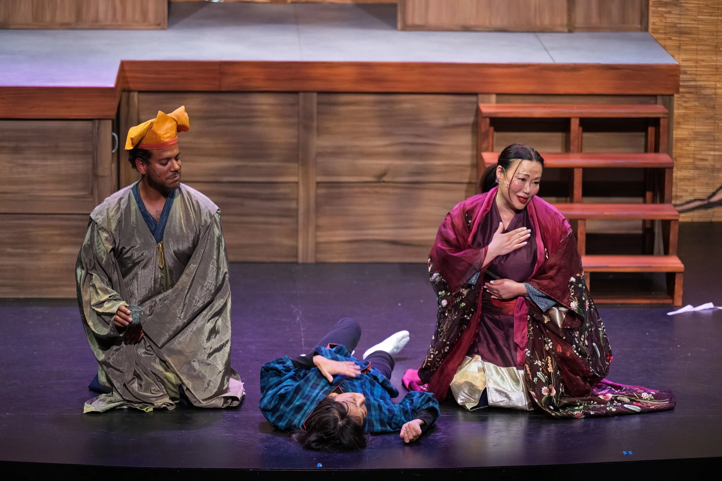 Shogun's Mother, PACIFIC OVERTURES, Kunoichi Productions &amp; Theatre of Yugen, 2025. Photo: Jon Bauer