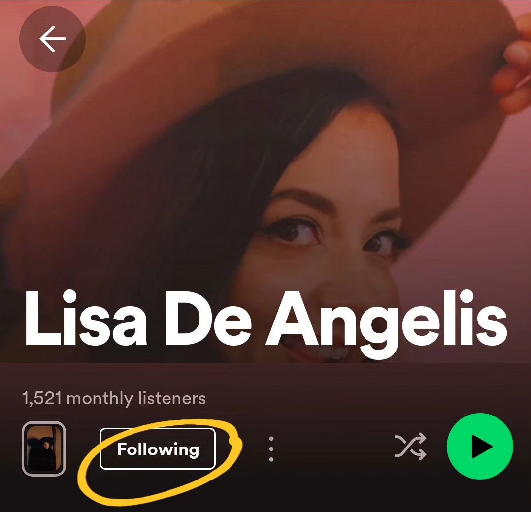 Are you following me on Spotify? If not: what are you waiting for! Please go hit that follow button RIGHT NOW 🤌 There's a link in my bio and also in my Story to take you right to it ❤️&zwj;🔥 

We're gearing up for new single release + the album my 