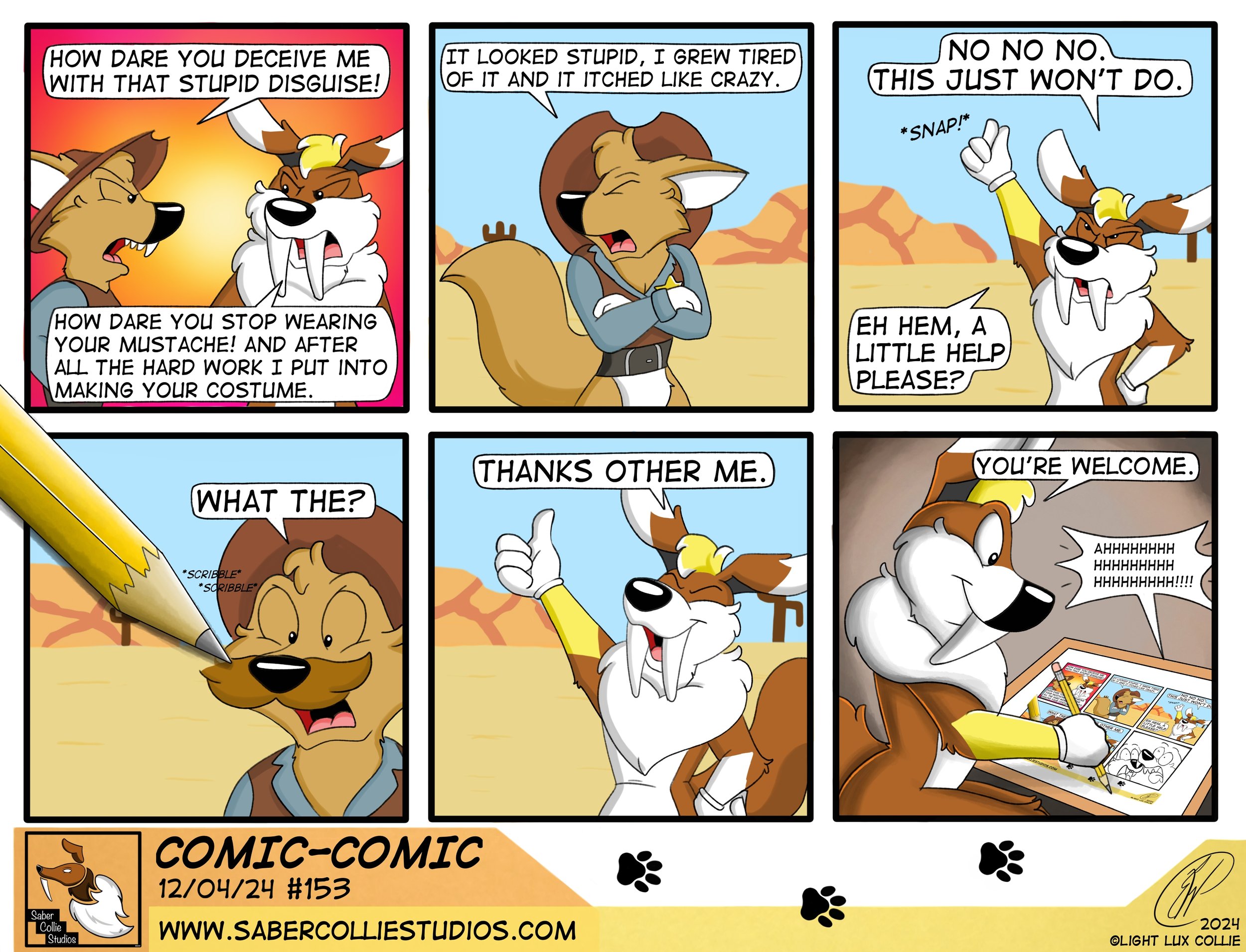 Comic-Comic — Saber Collie Studios