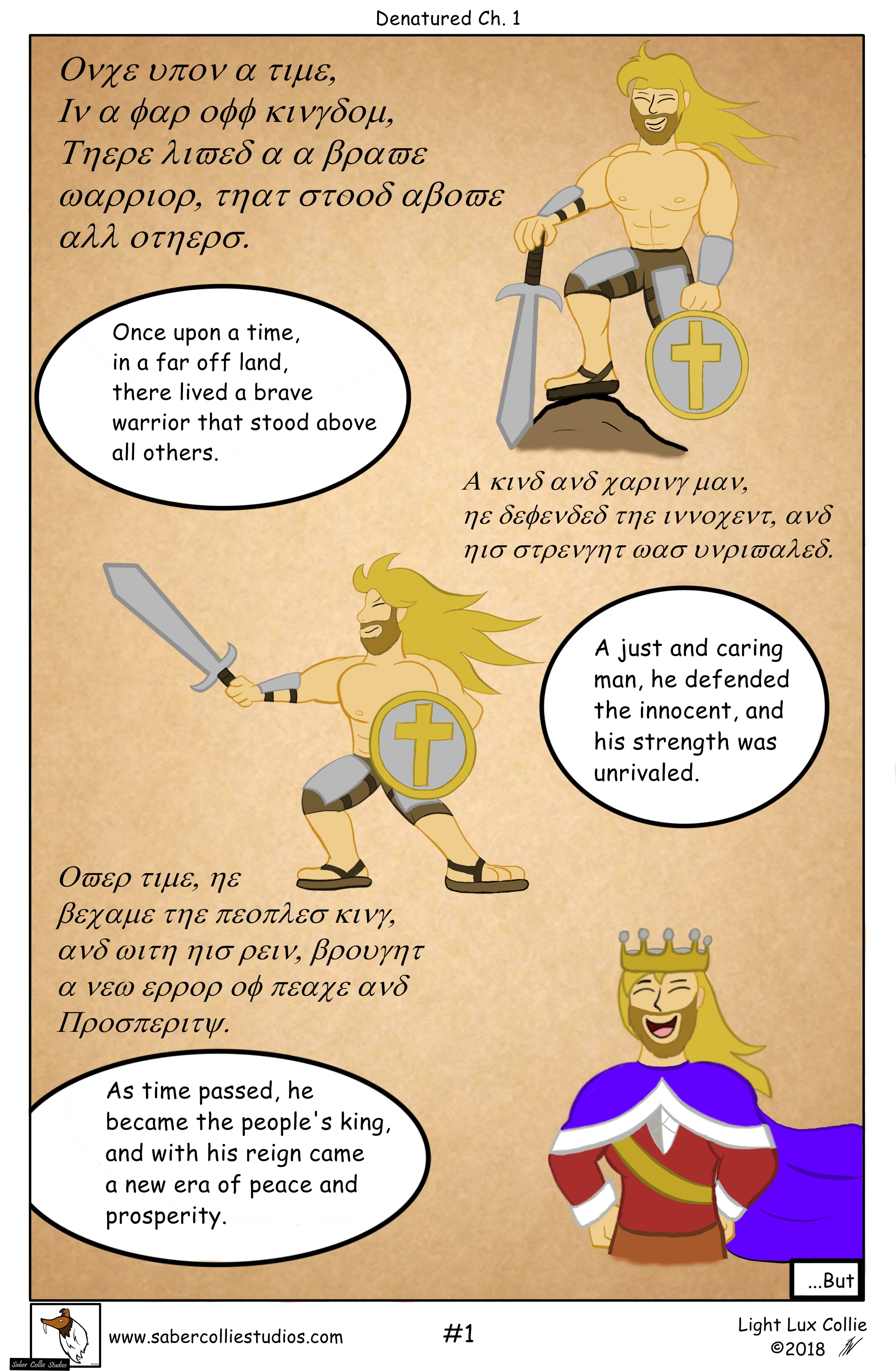 Denatured Chapter One Page One.jpg