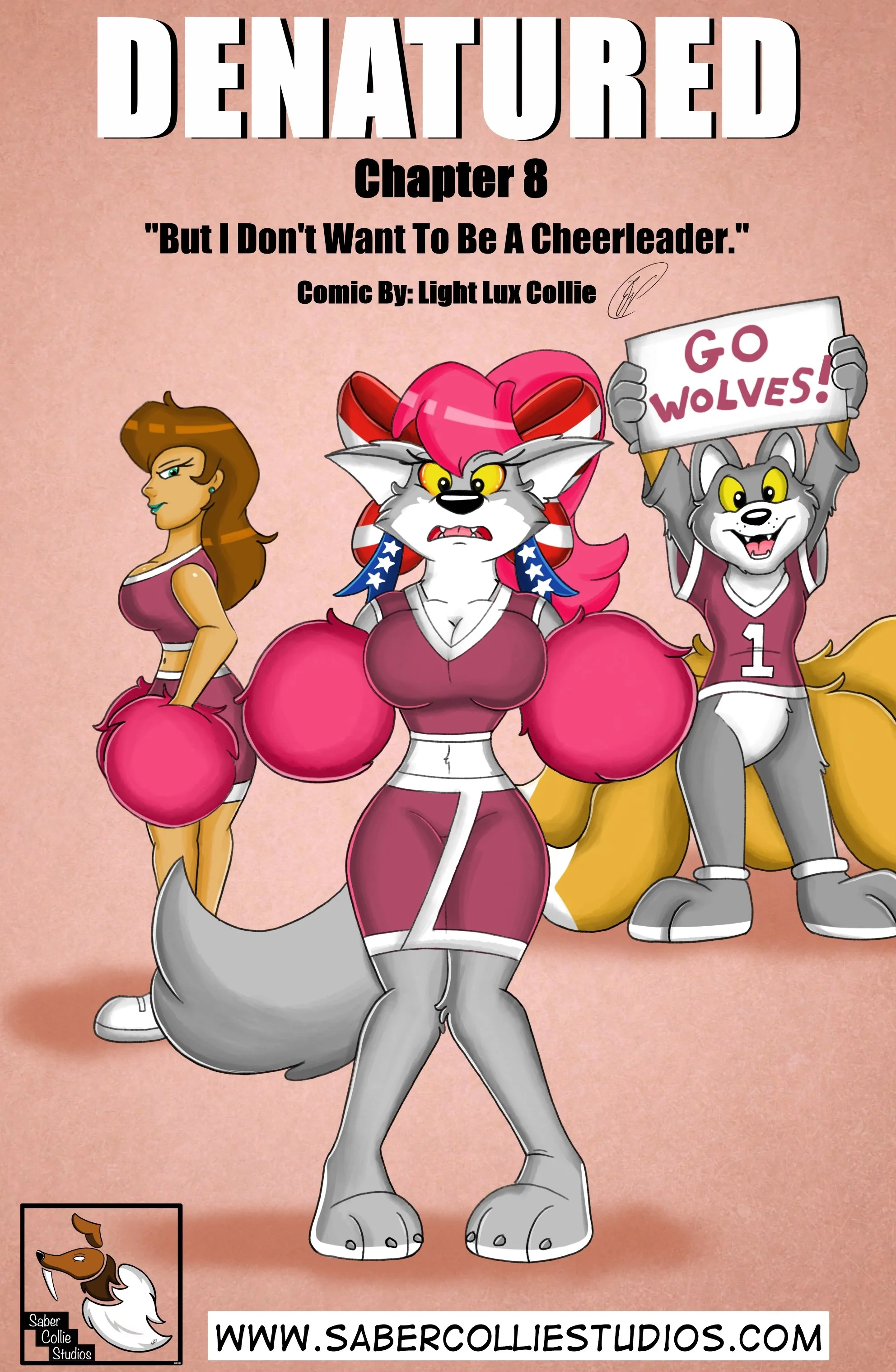 Denatured Chapter 8 (Cover Page) — Saber Collie Studios