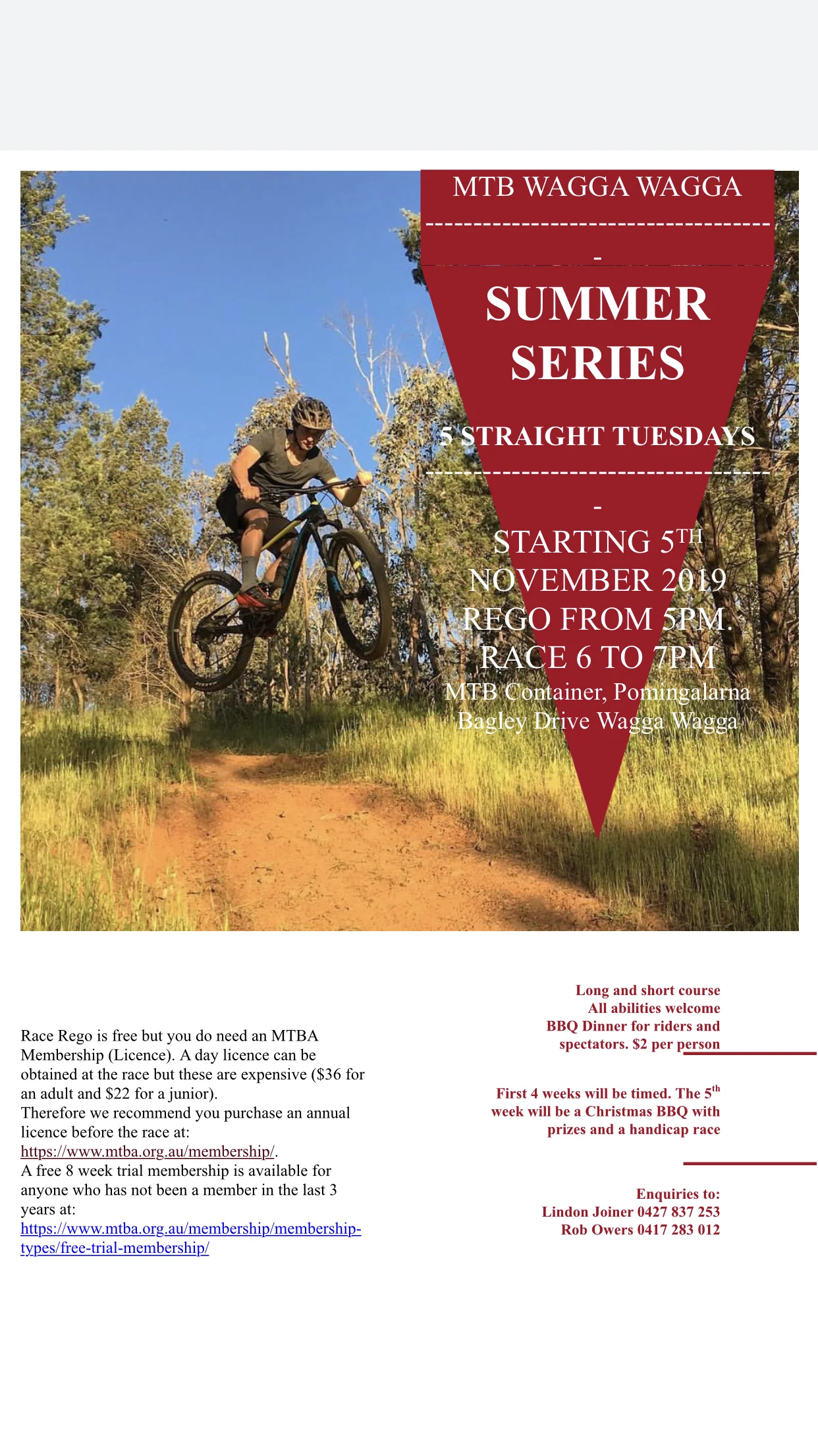 2019 Summer Series Round 1