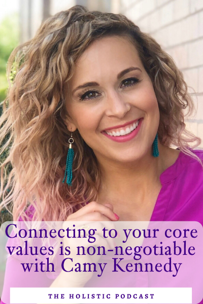 Why connecting to your core values is non-negotiable