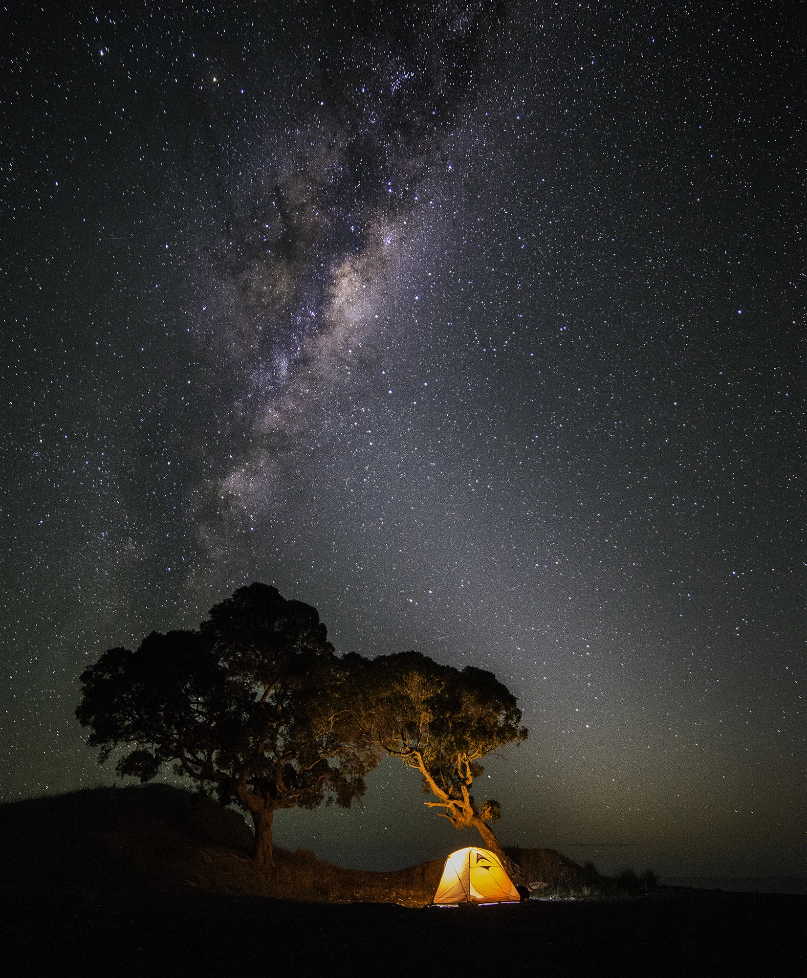 The Milky Way and Zodiacal Light.