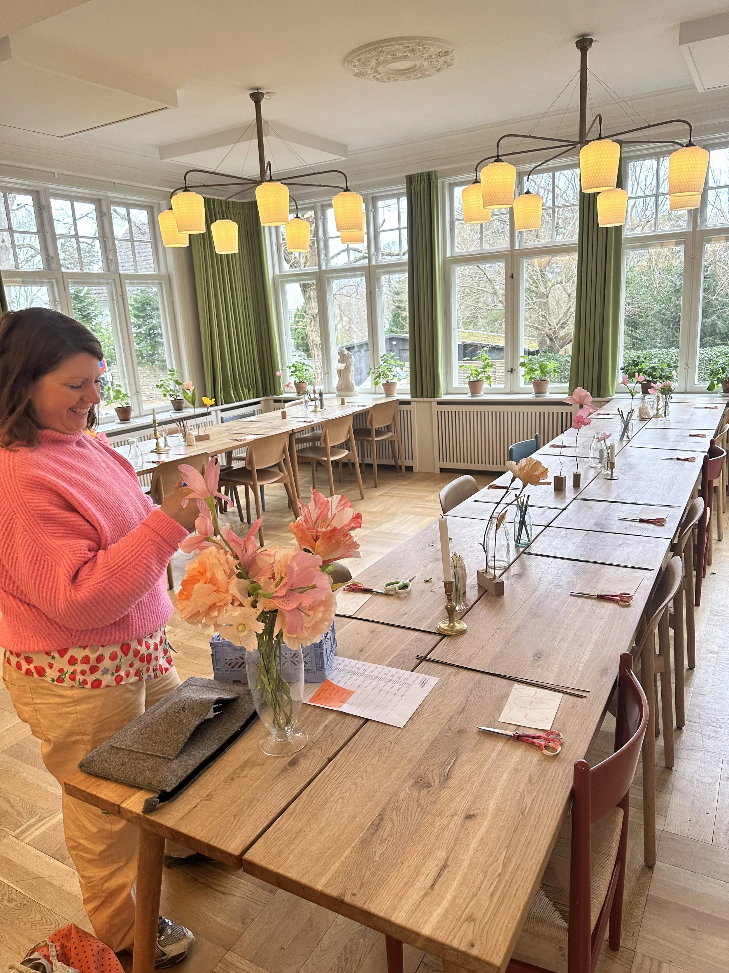 WORKHOP I PAPIRBLOMSTER: HORNBÆKHUS x ALMEJA SPACE