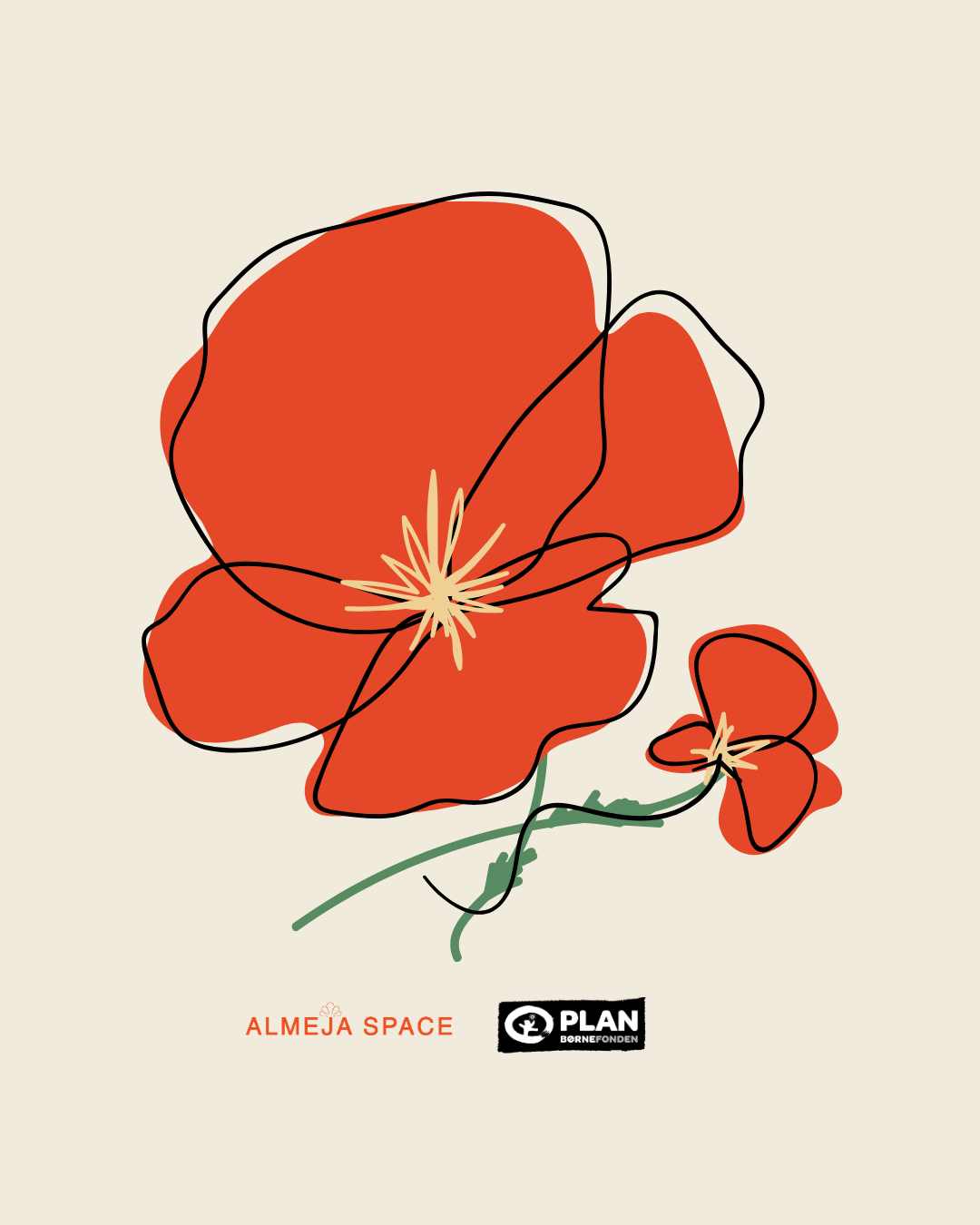 21. april kl. 17-20.00 Almeja Space x Planbørnefonden - SÆREVENT