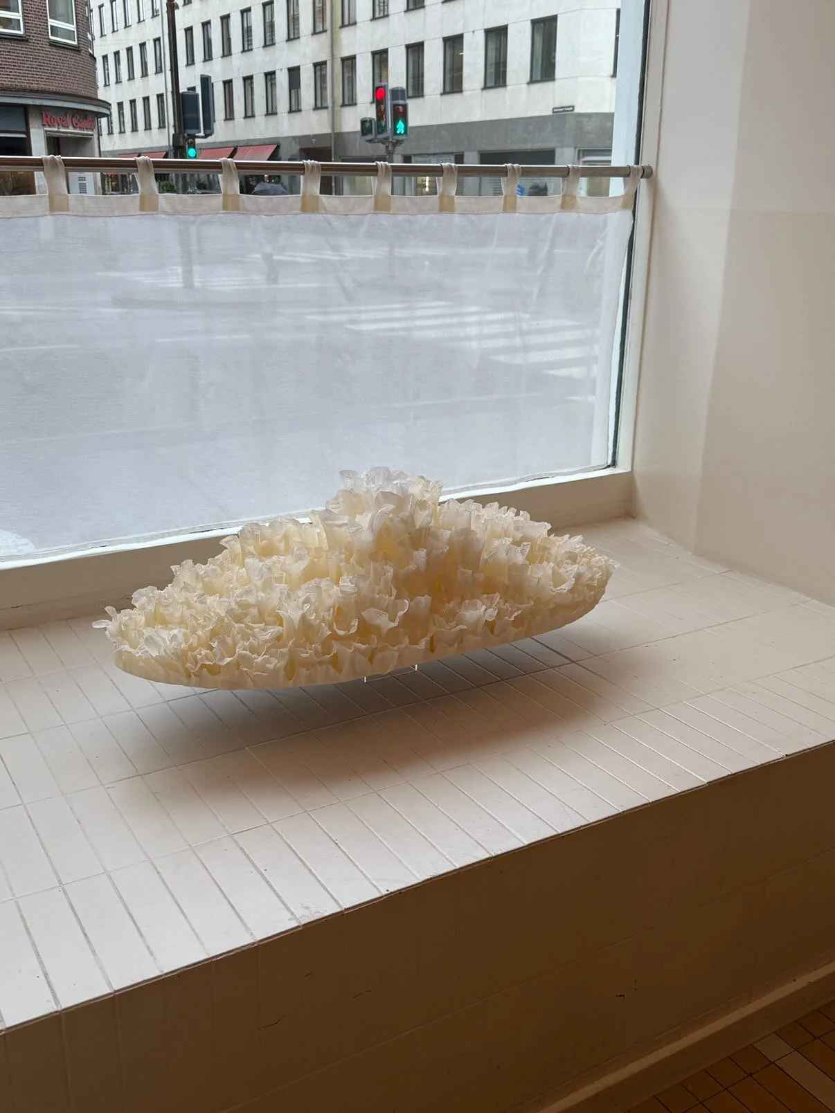 Papirkunst: center piece af papirkoraller