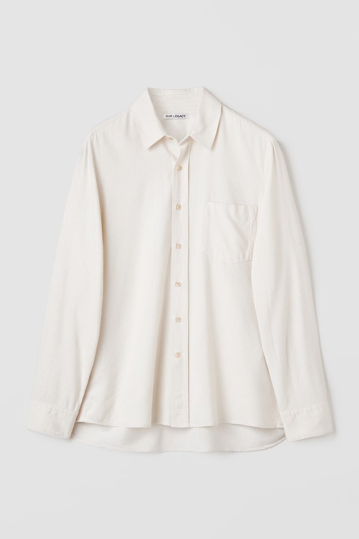Our Legacy - Classic Shirt White Silk 
