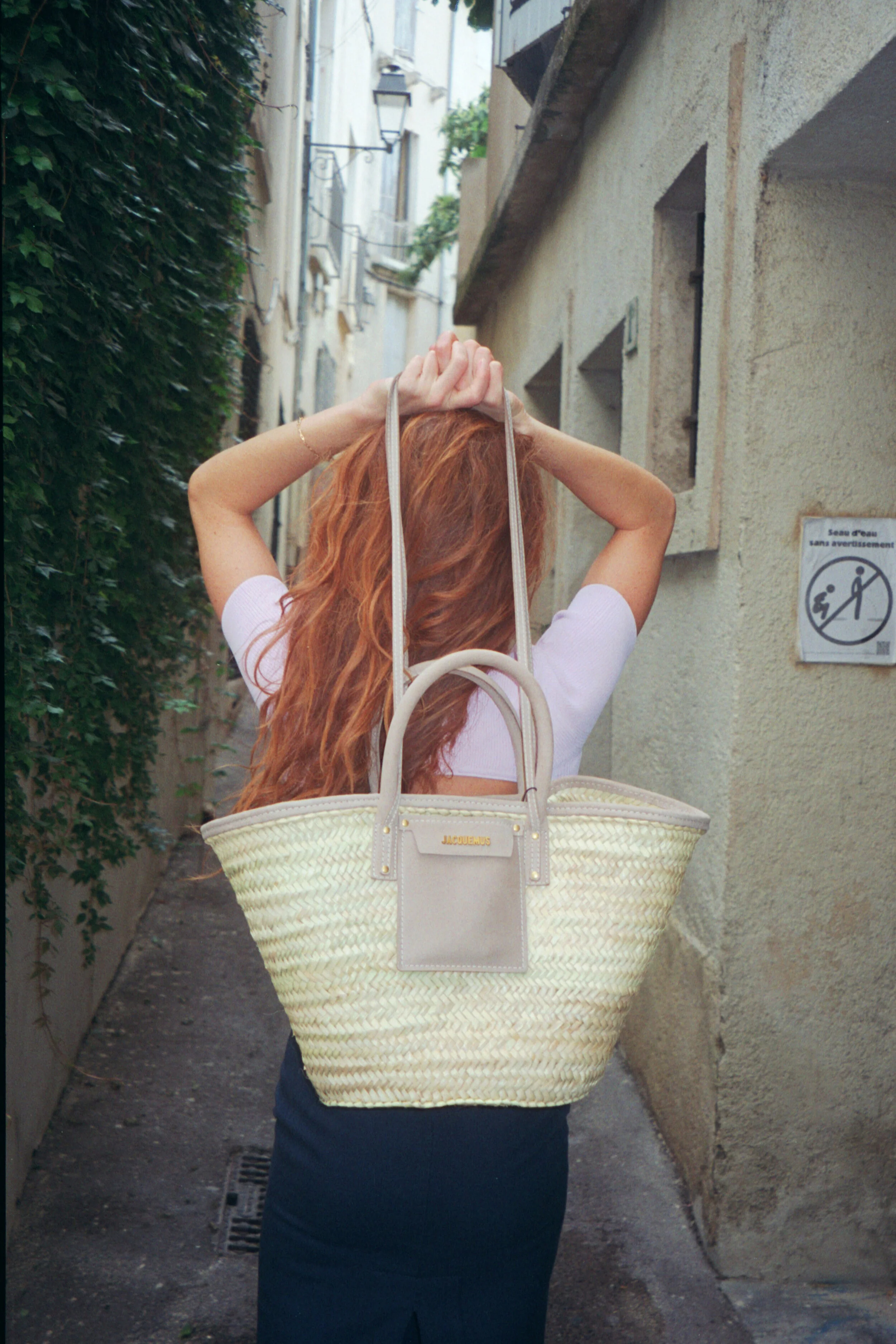 jacquemus le panier soleil straw tote