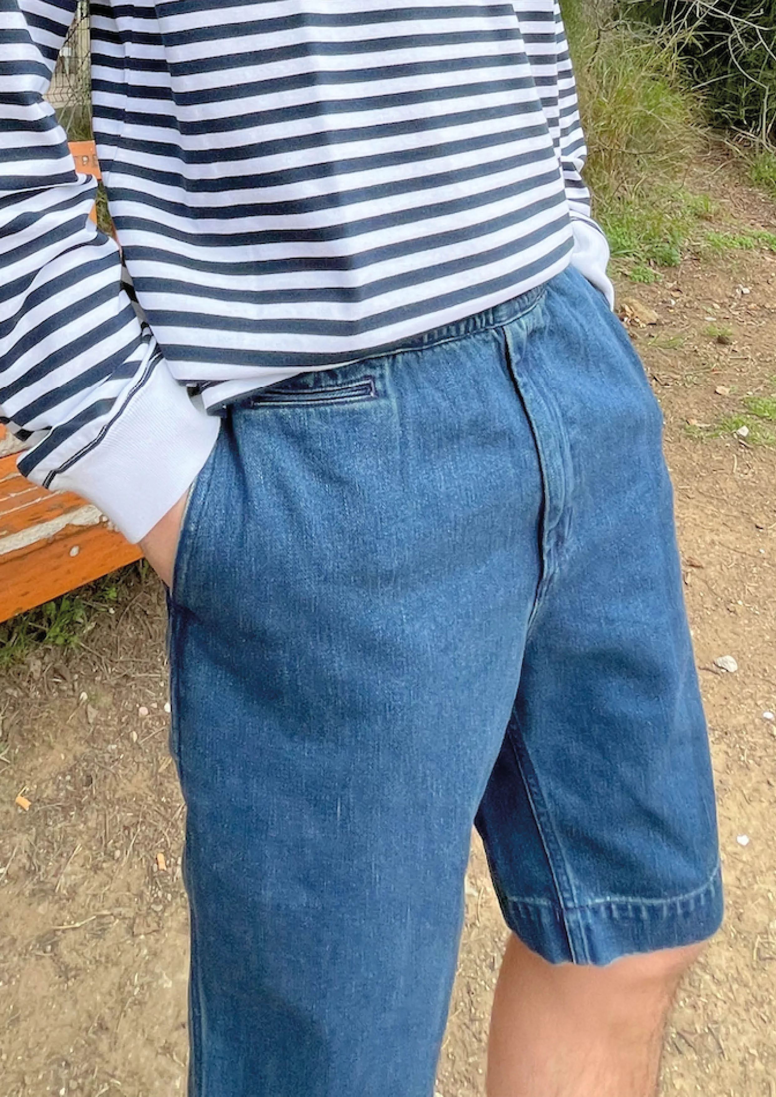 NANAMICA - DENIM EASY SHORTS INDIGO 
