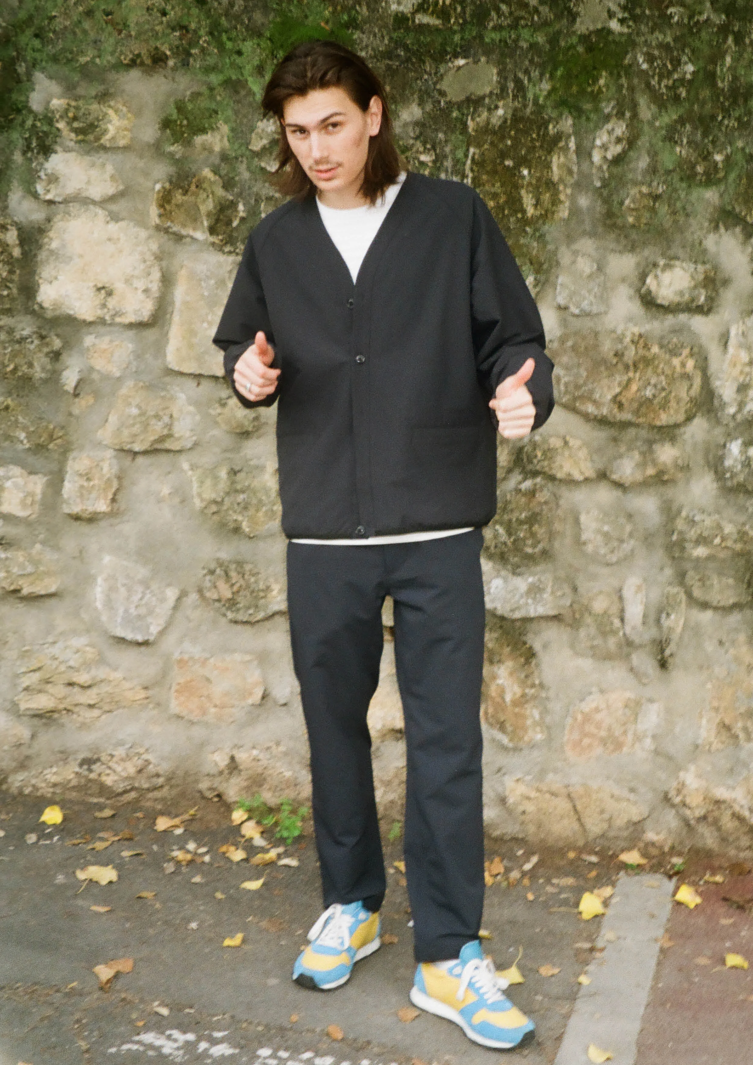 Cardigan Navy Nanamica Breath Tune Cardigan Nanamica BREATH THUNE