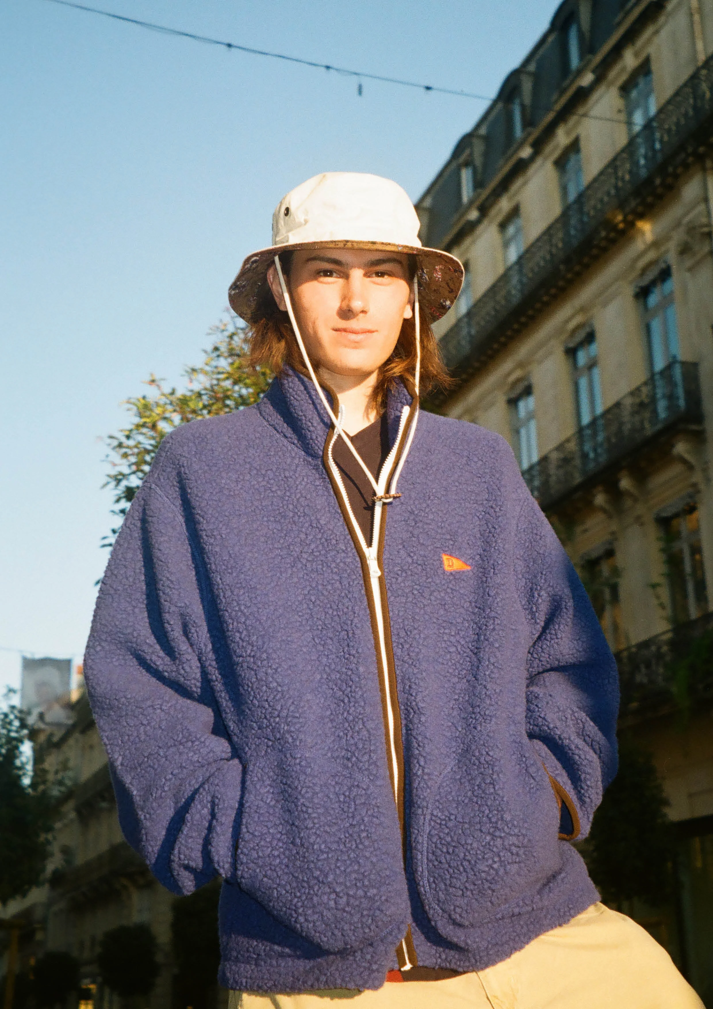 zip front fleece jacket