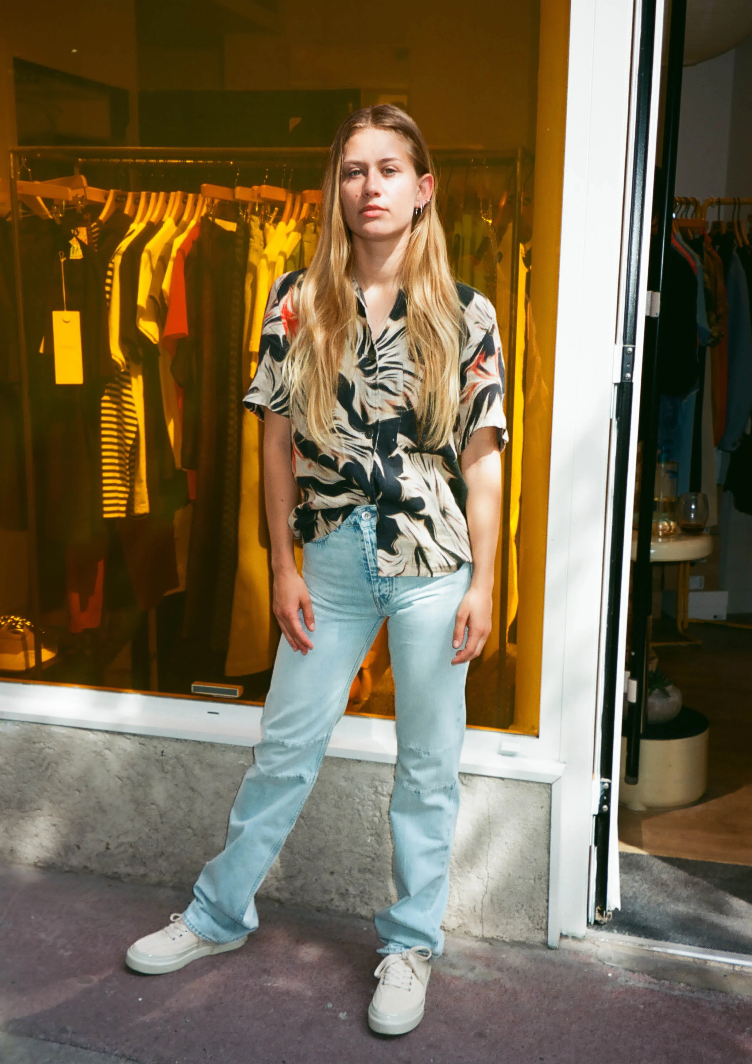 OUR LEGACY - SHORT SLEEVE SQUARE SHIRT 