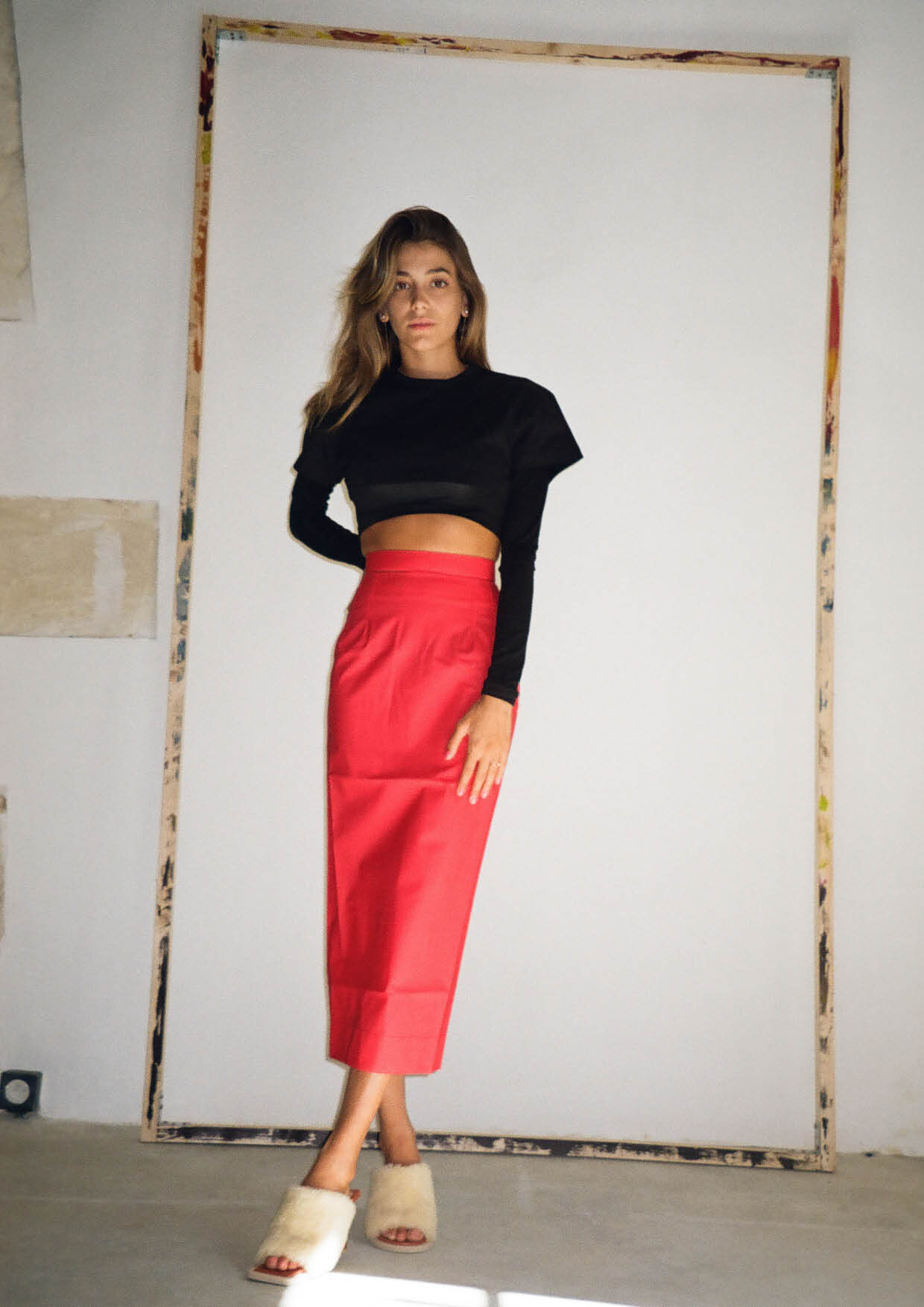 JACQUEMUS - LE DOUBLE T-SHIRT BLACK 