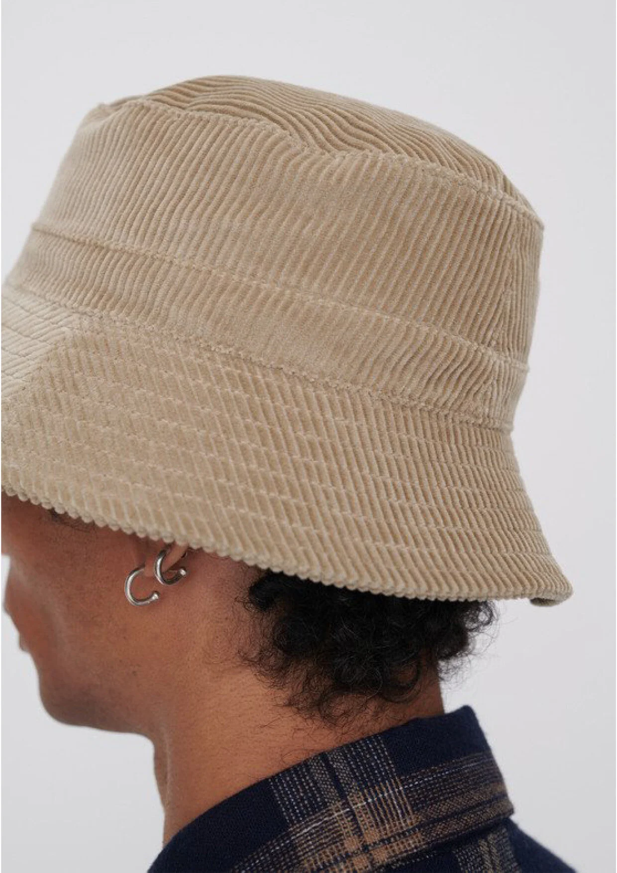 OUR LEGACY - BUCKET HAT CLAY GREY CORD 
